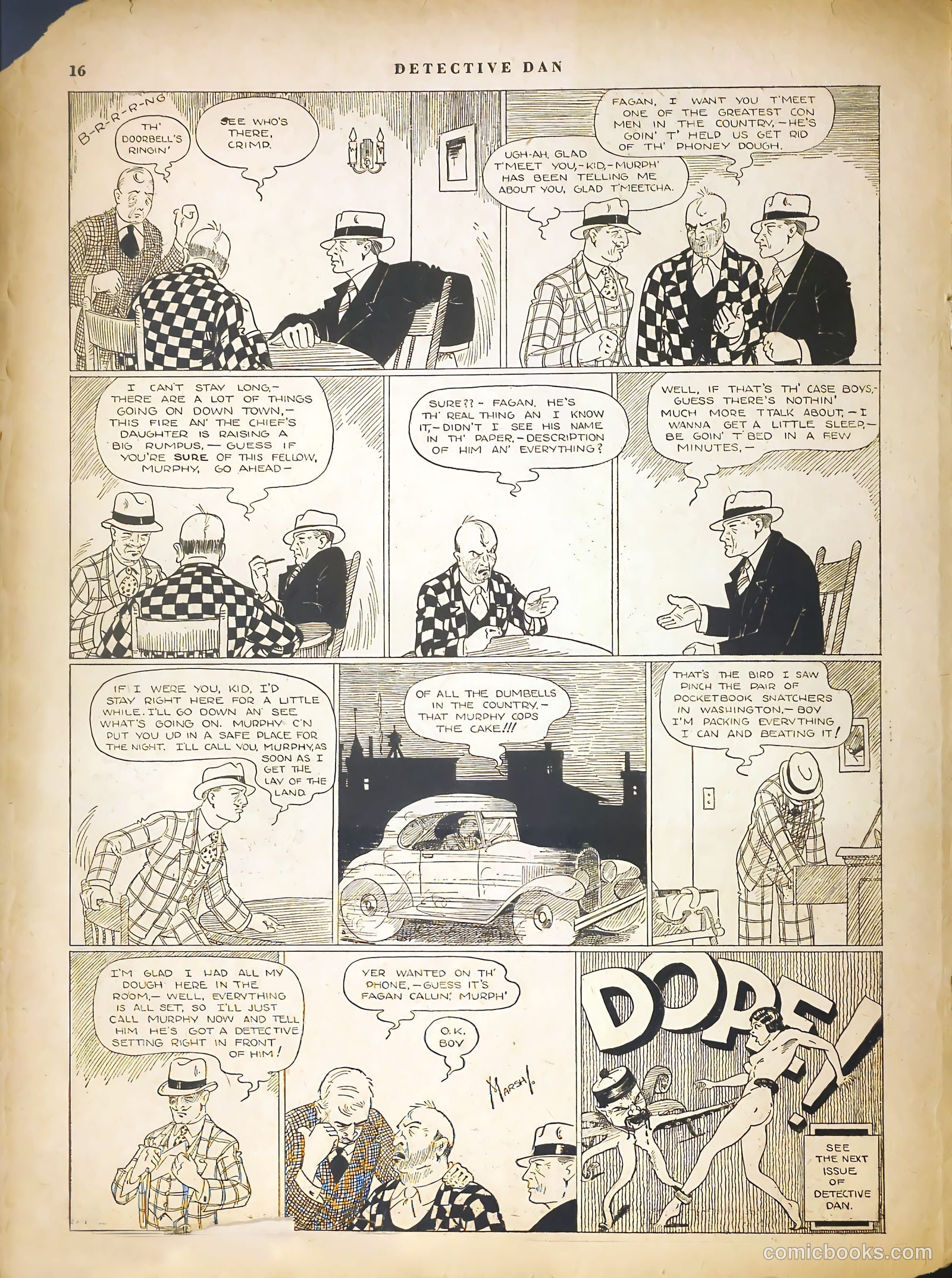 detective dan secret operative no #48 — page 18 of 37