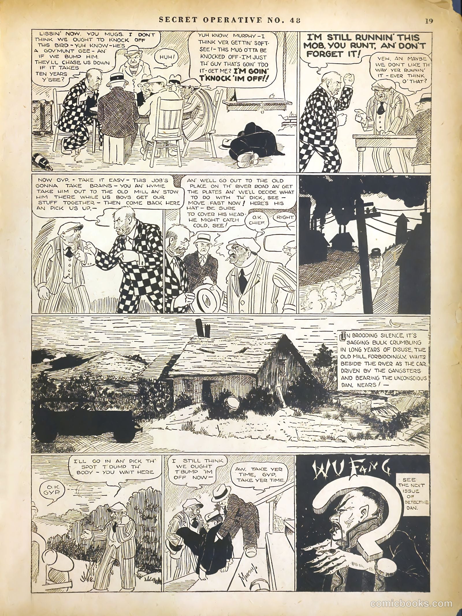 detective dan secret operative no #48 — page 21 of 37