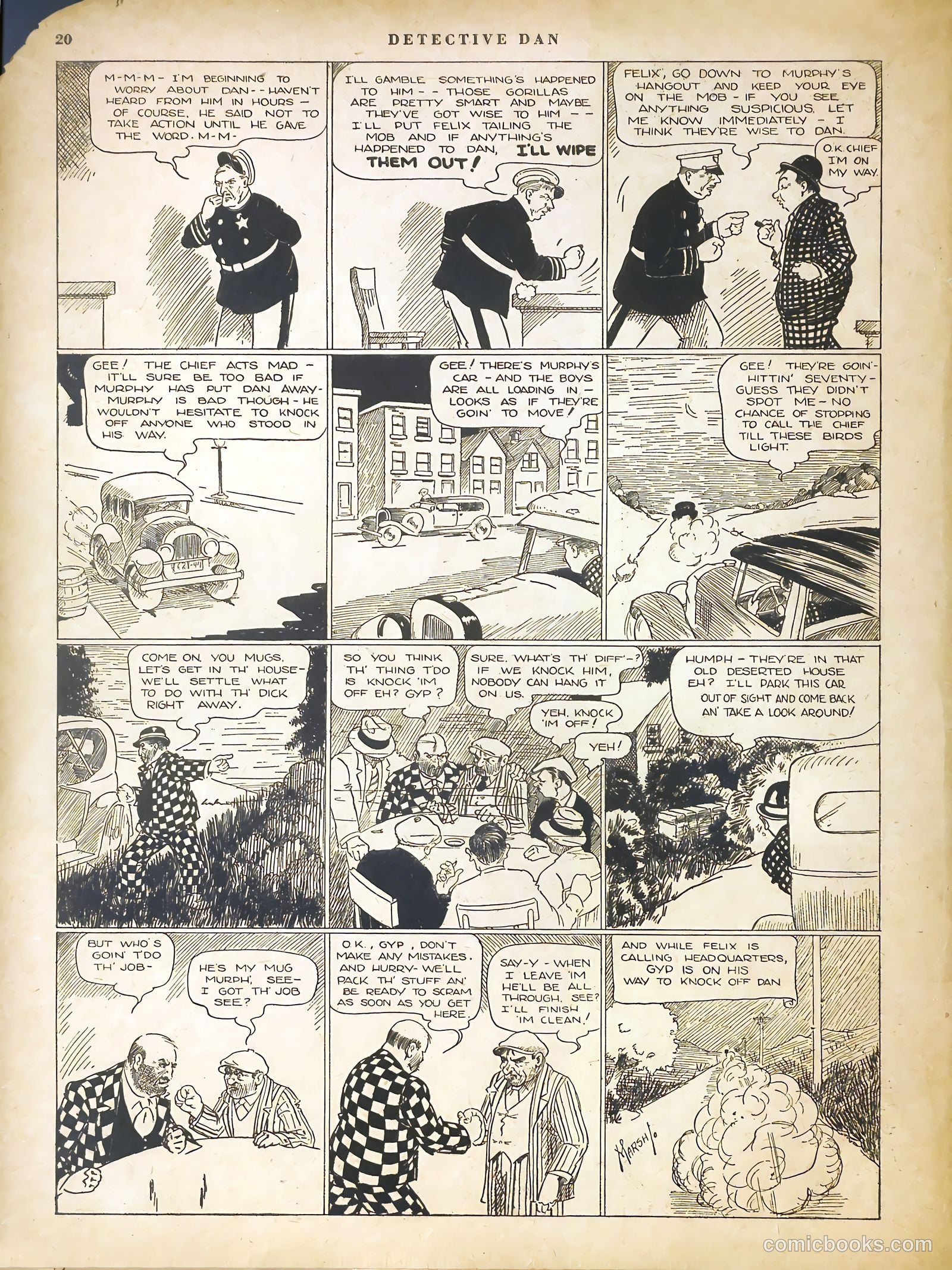 detective dan secret operative no #48 — page 22 of 37