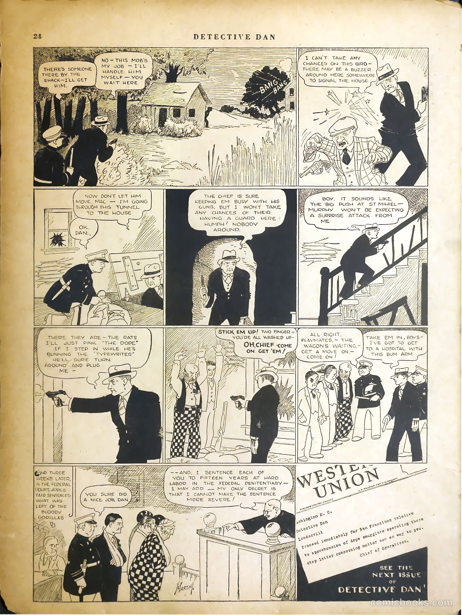 detective dan secret operative no #48 — page 26 of 37