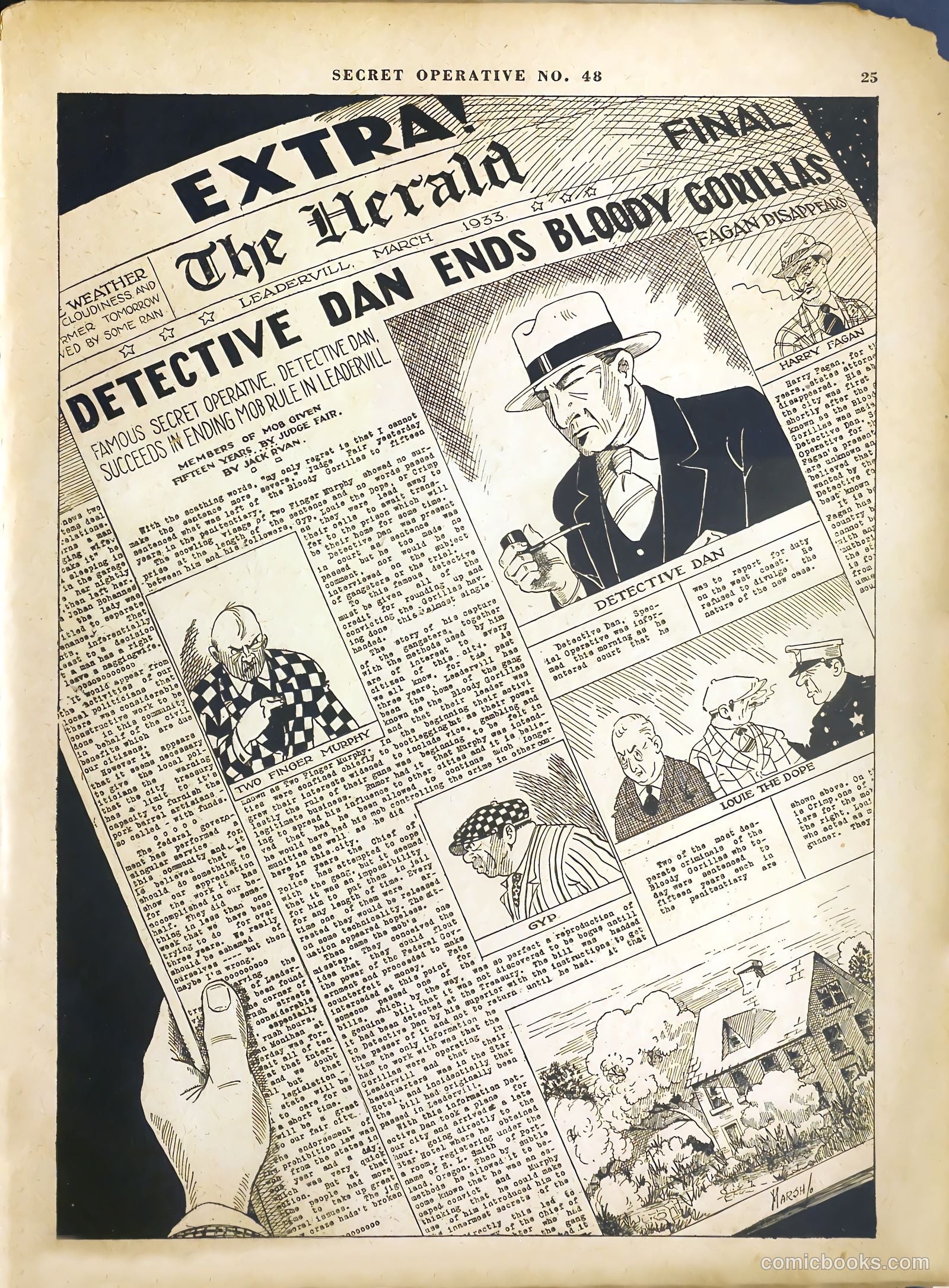 detective dan secret operative no #48 — page 27 of 37
