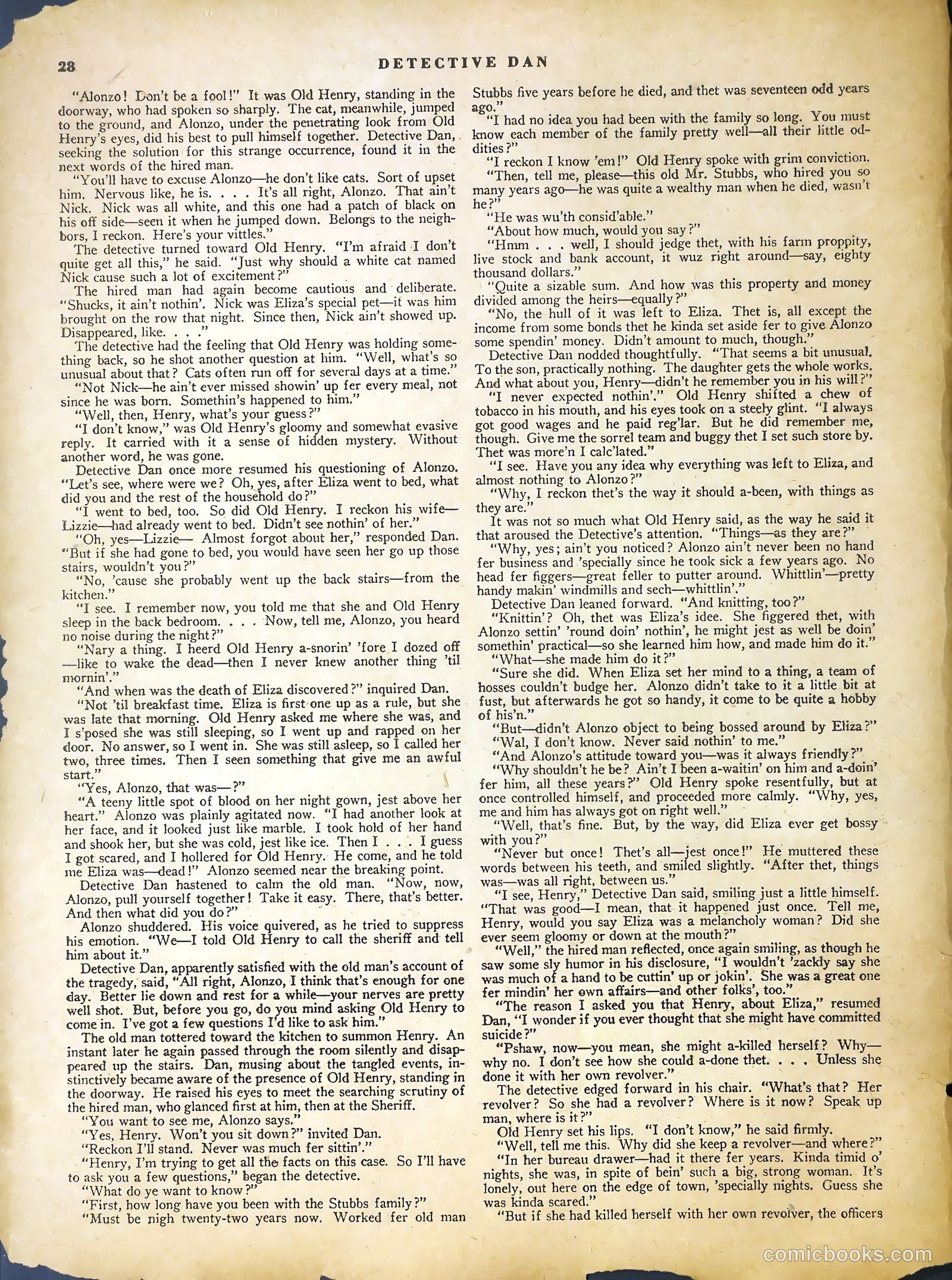detective dan secret operative no #48 — page 30 of 37