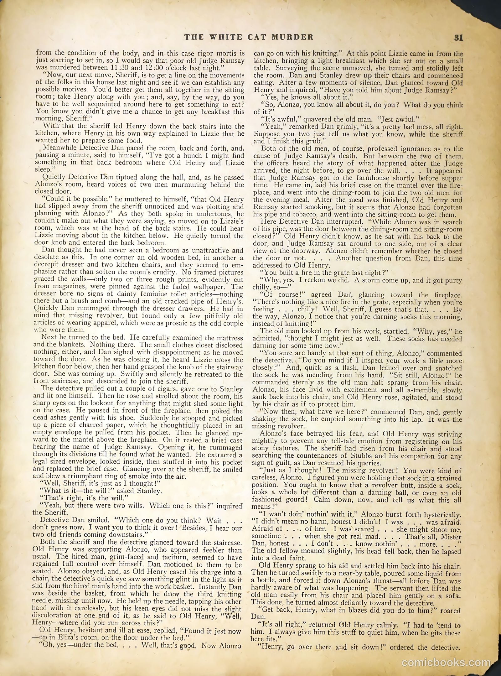 detective dan secret operative no #48 — page 33 of 37