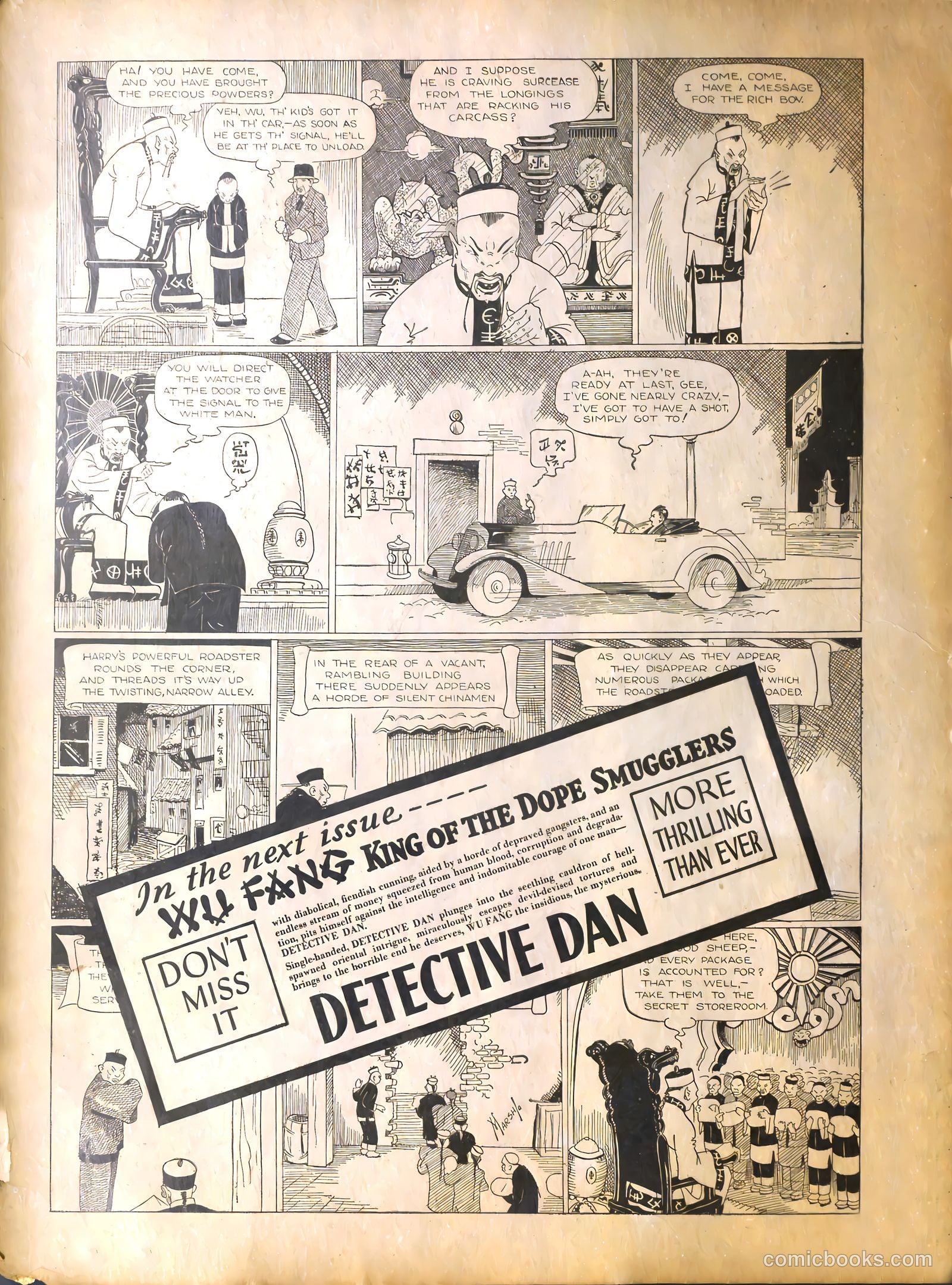 detective dan secret operative no #48 — page 35 of 37