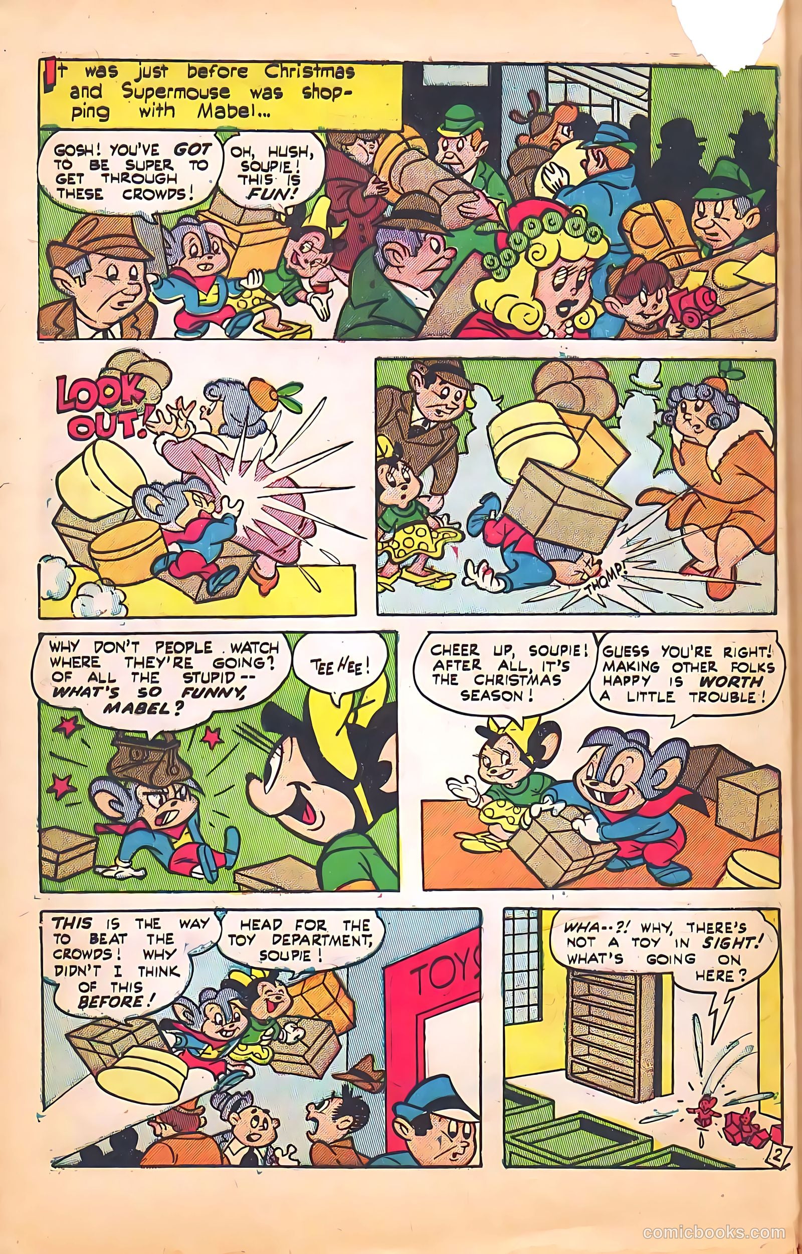 Santa's Christmas Comics #1 (1952) — page 4 of 100
