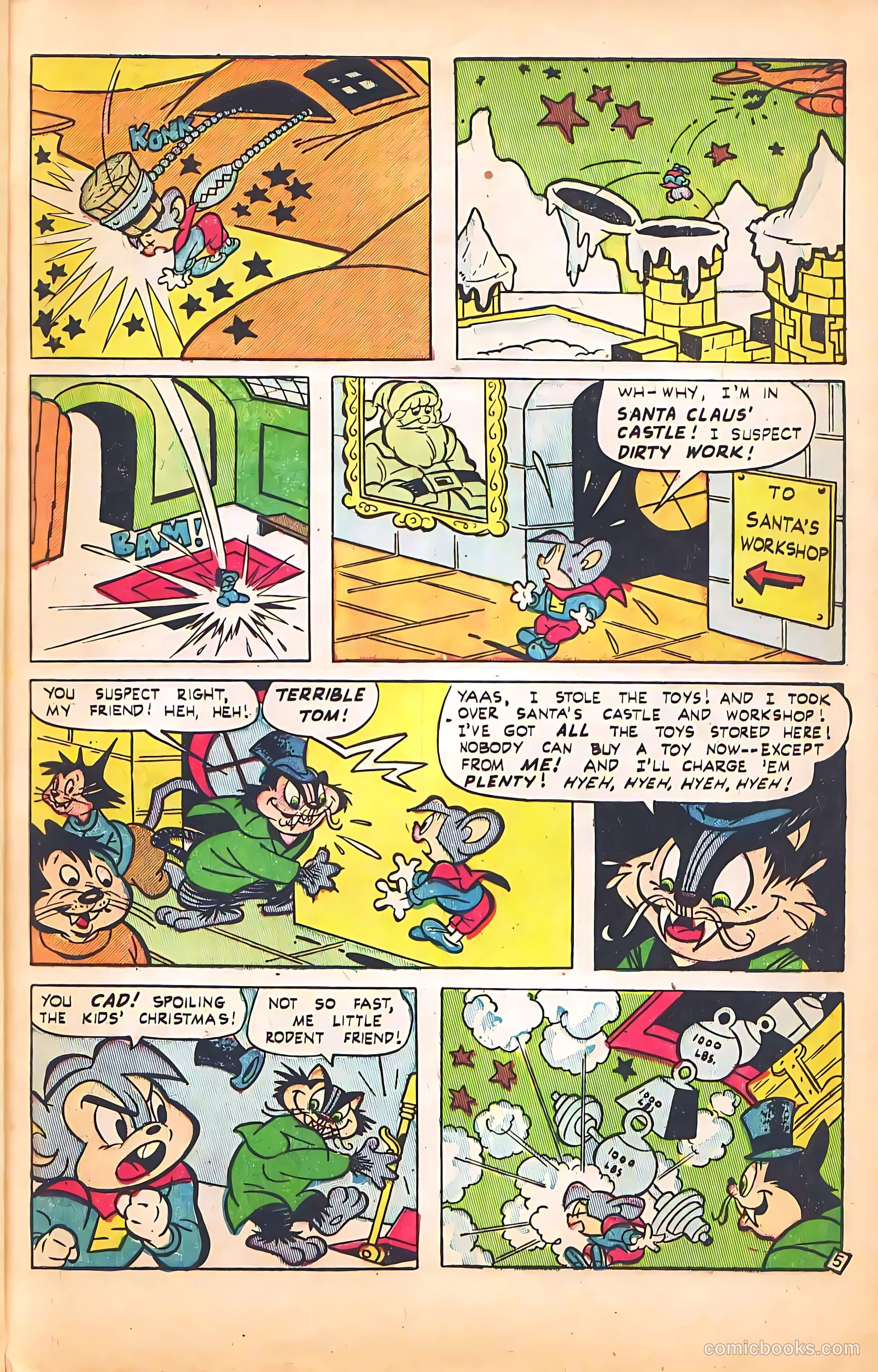 Santa's Christmas Comics #1 (1952) — page 7 of 100