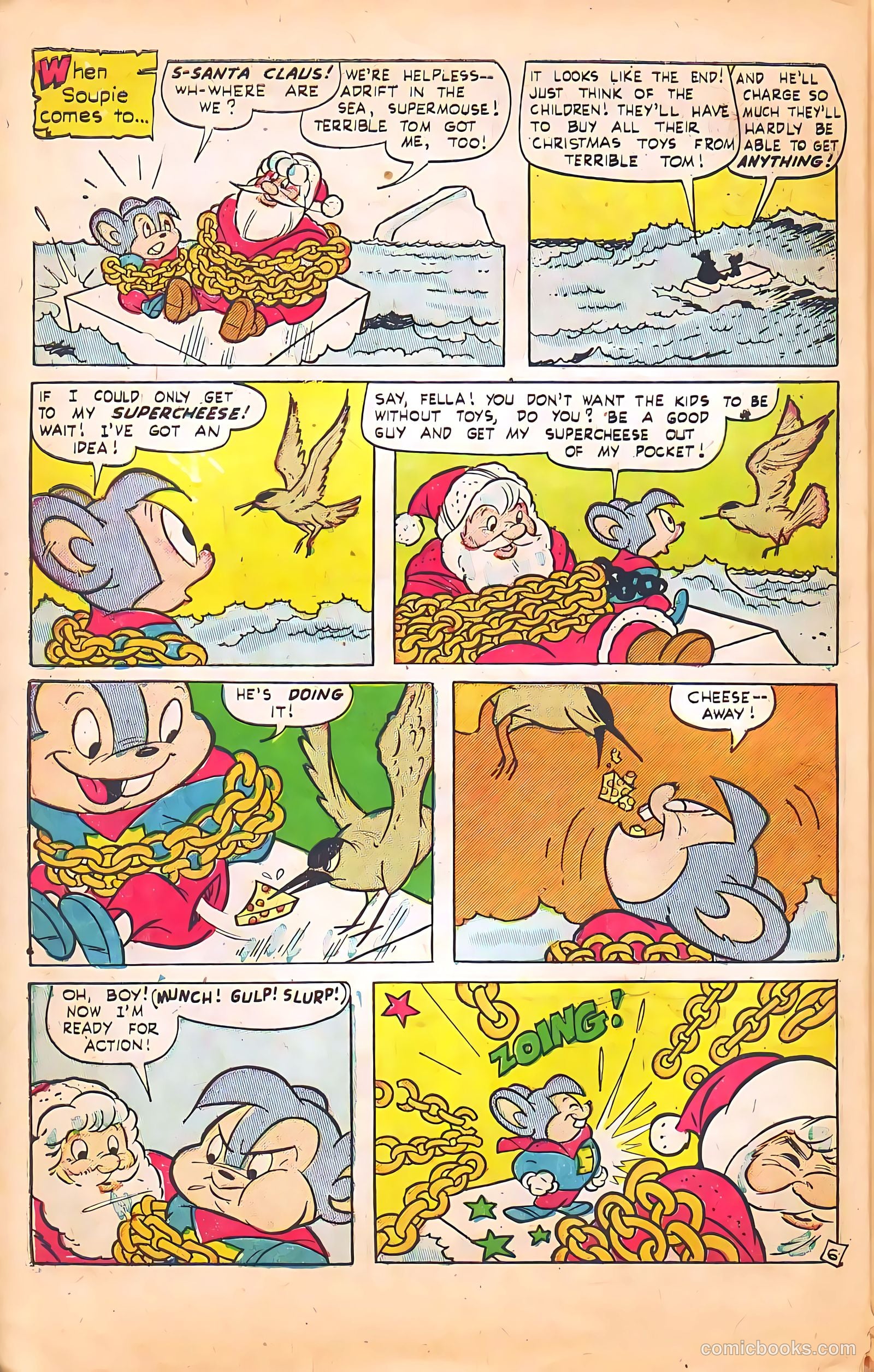 Santa's Christmas Comics #1 (1952) — page 8 of 100
