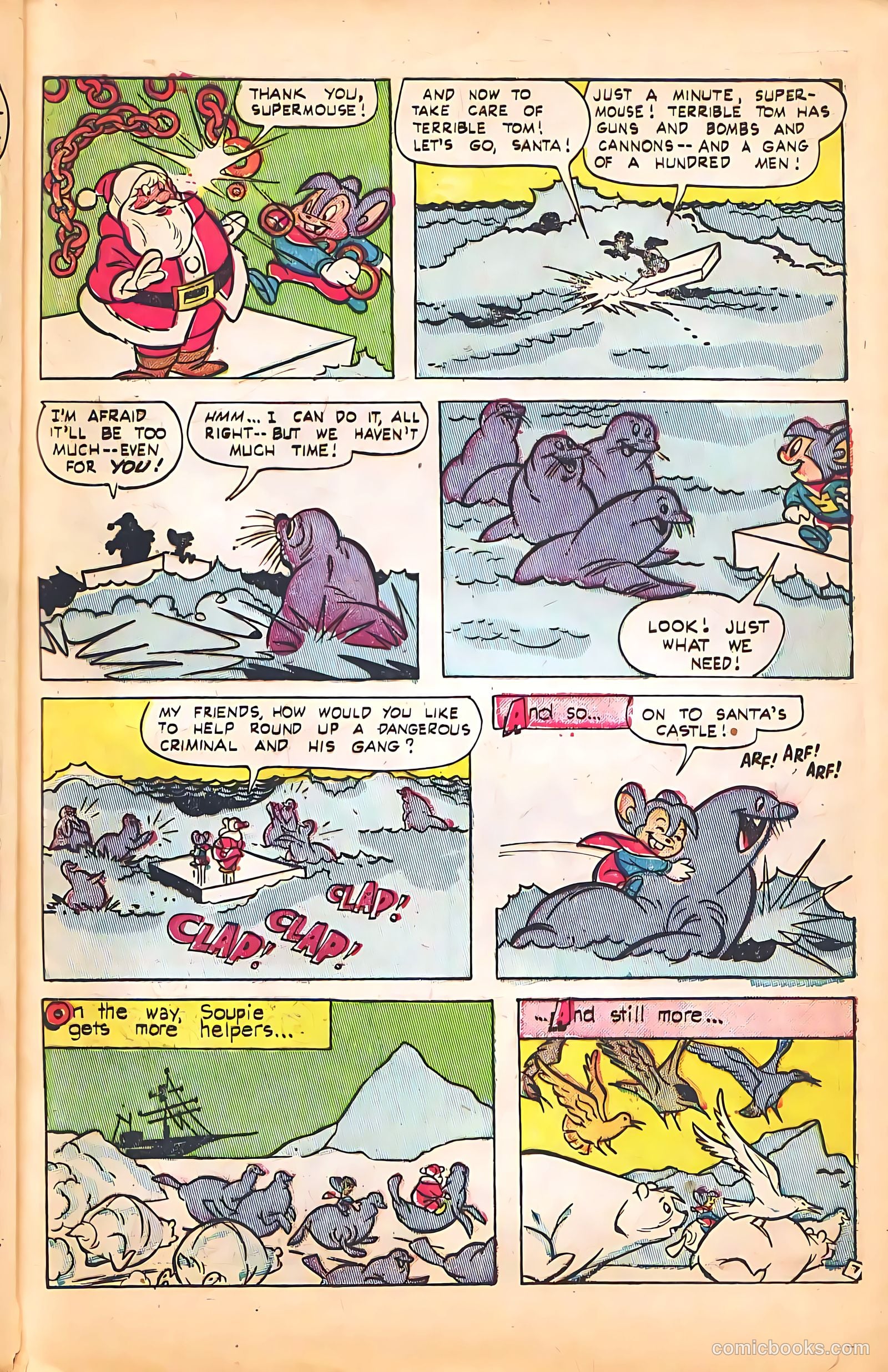 Santa's Christmas Comics #1 (1952) — page 9 of 100