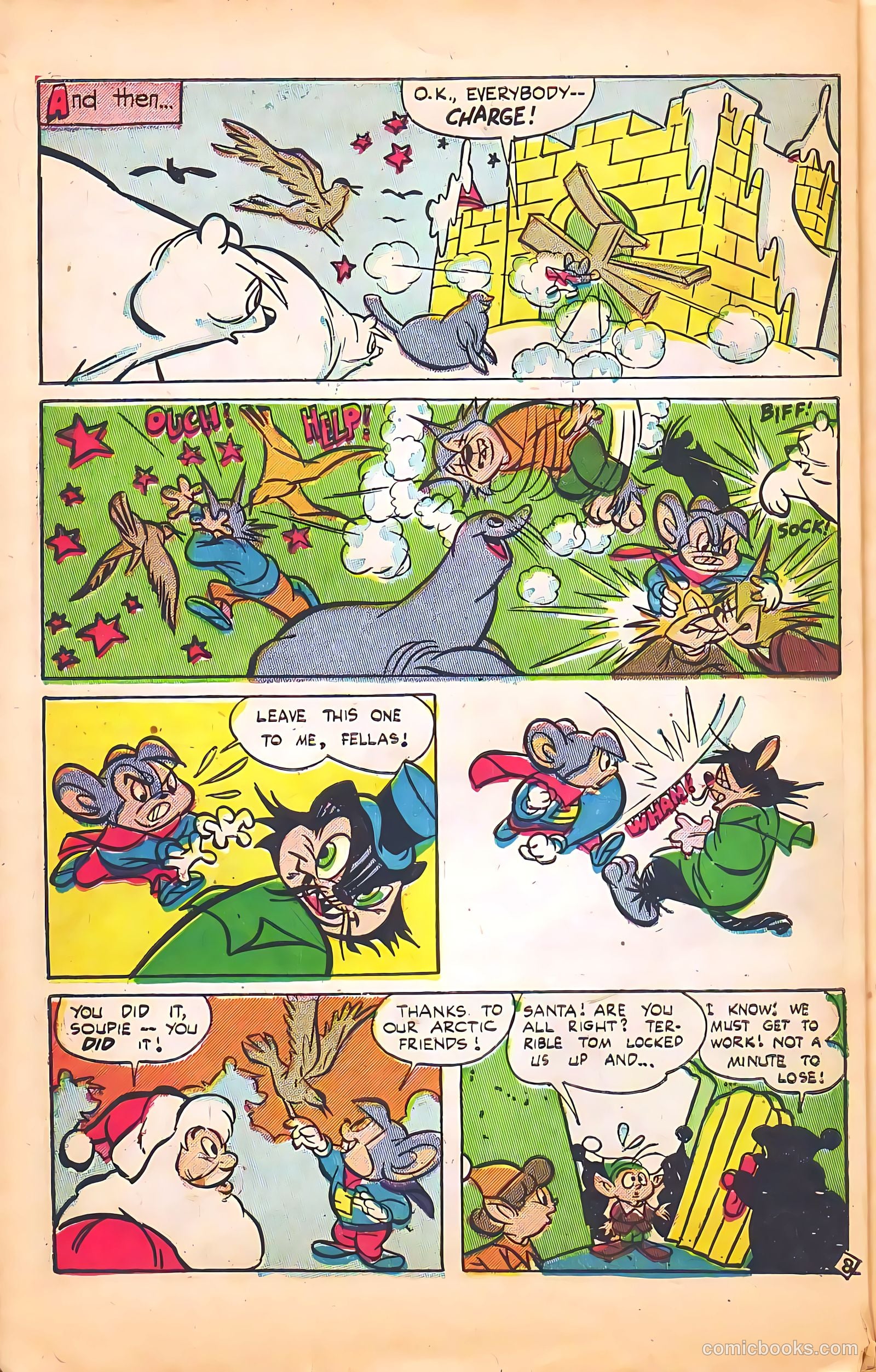 Santa's Christmas Comics #1 (1952) — page 10 of 100