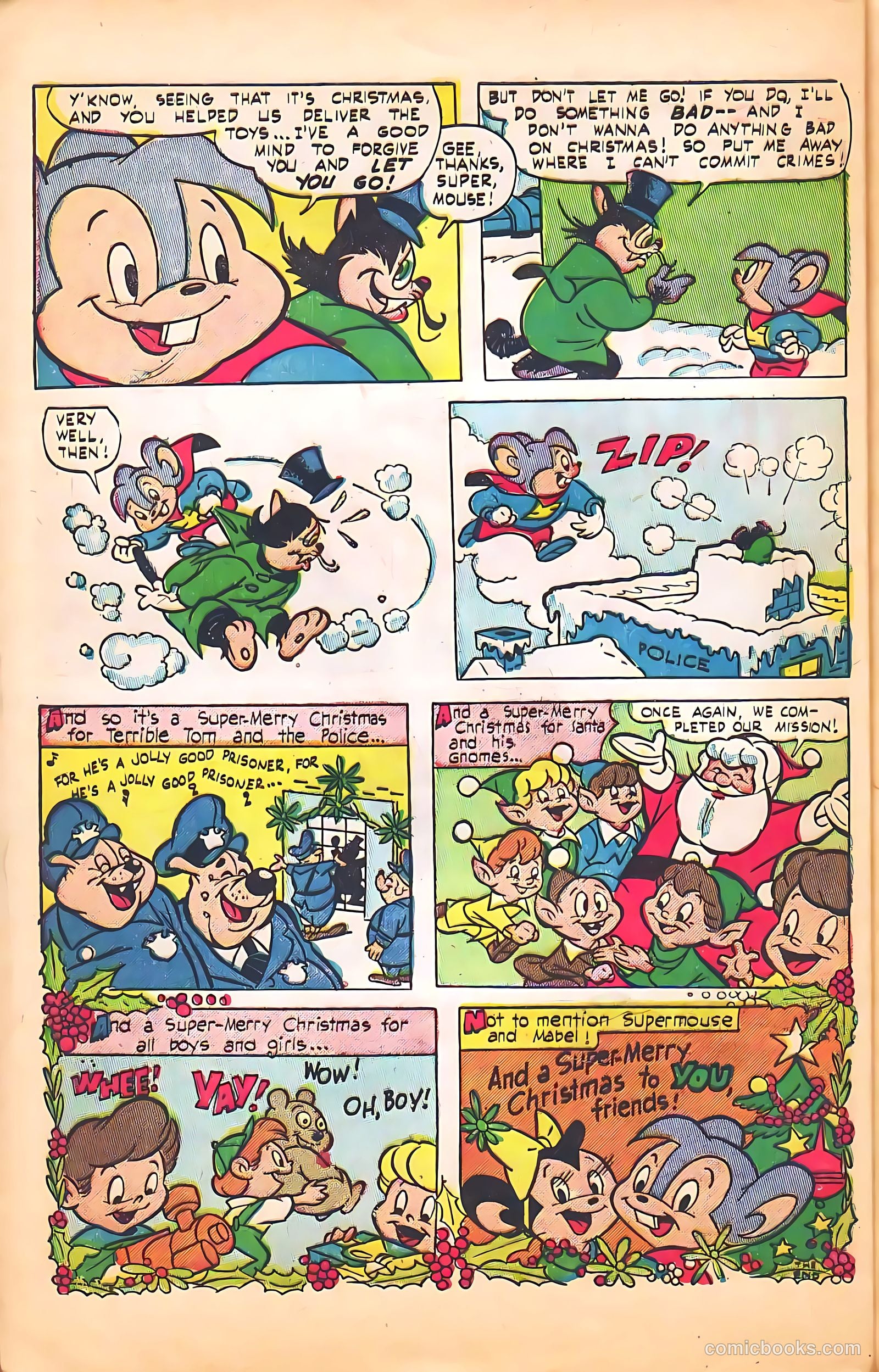 Santa's Christmas Comics #1 (1952) — page 12 of 100