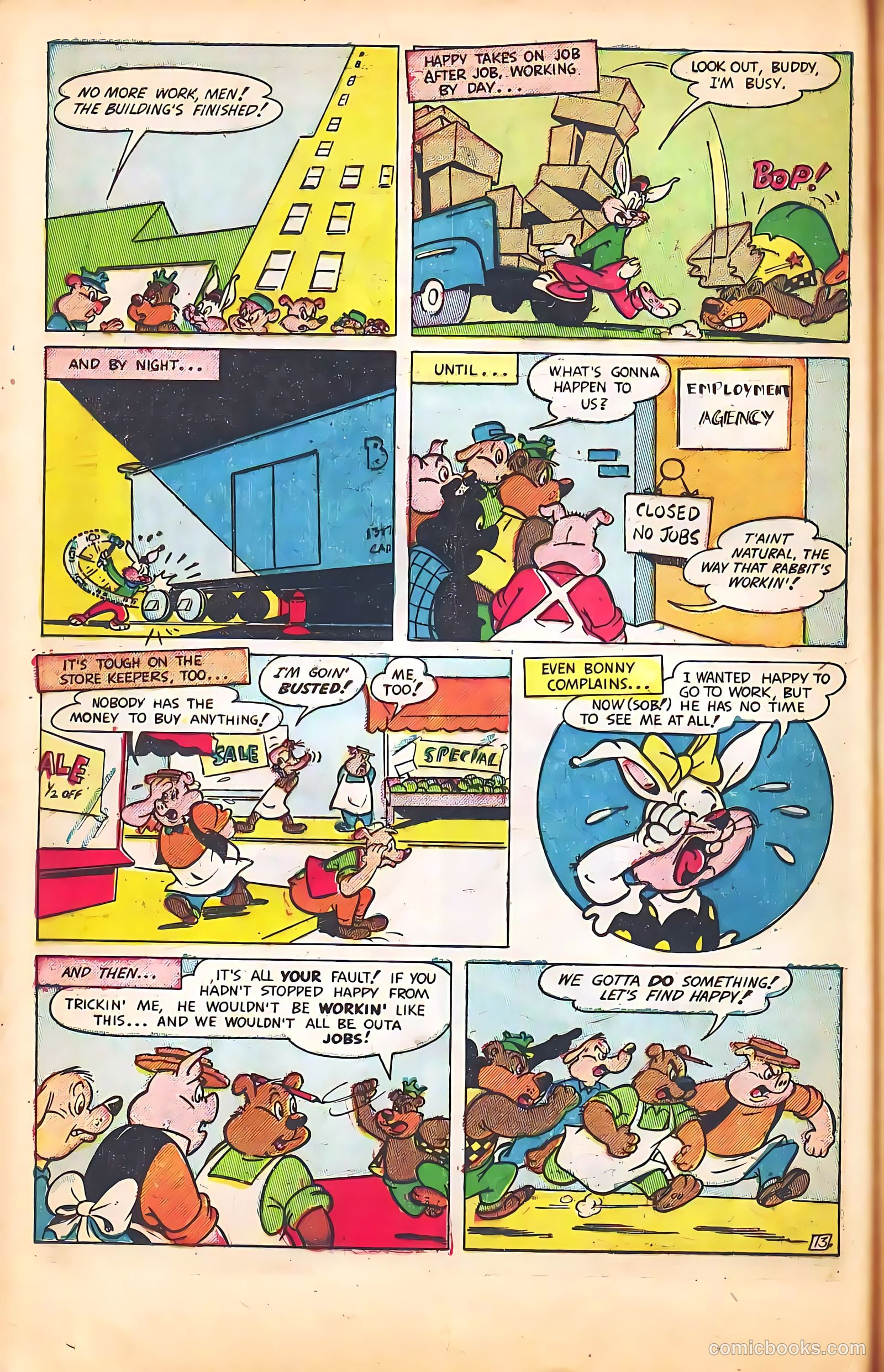 Santa's Christmas Comics #1 (1952) — page 36 of 100