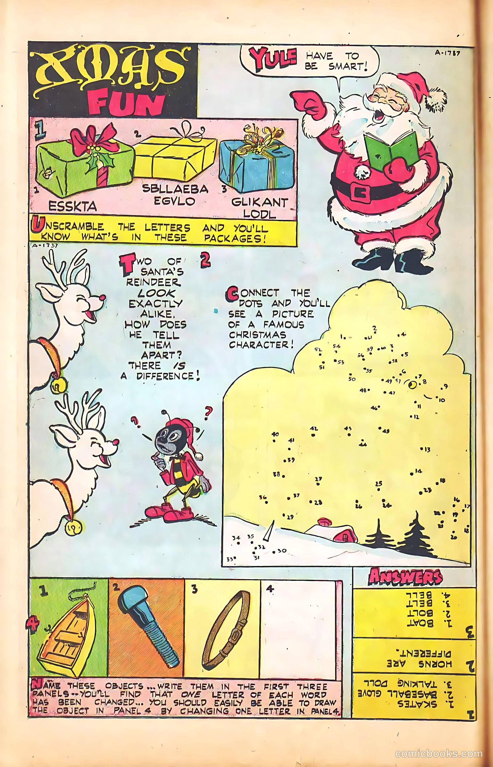 Santa's Christmas Comics #1 (1952) — page 46 of 100