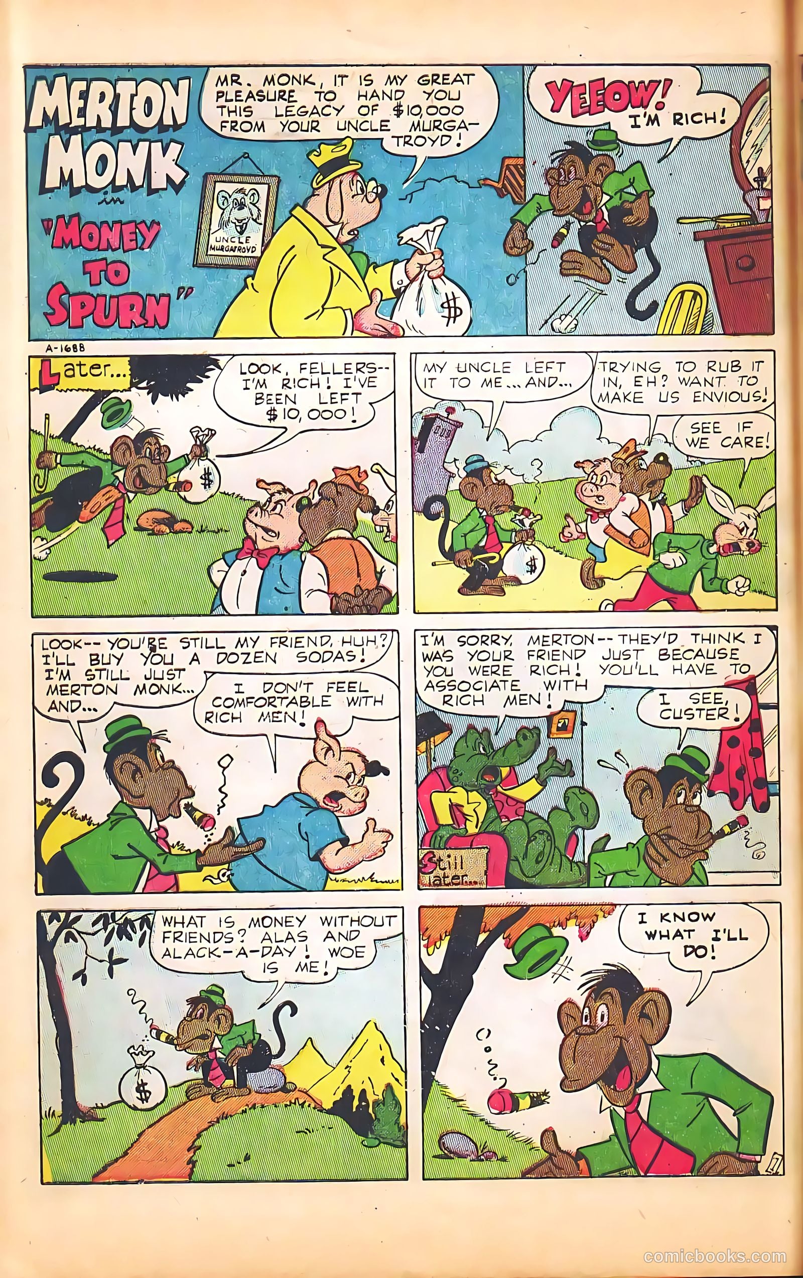 Santa's Christmas Comics #1 (1952) — page 54 of 100