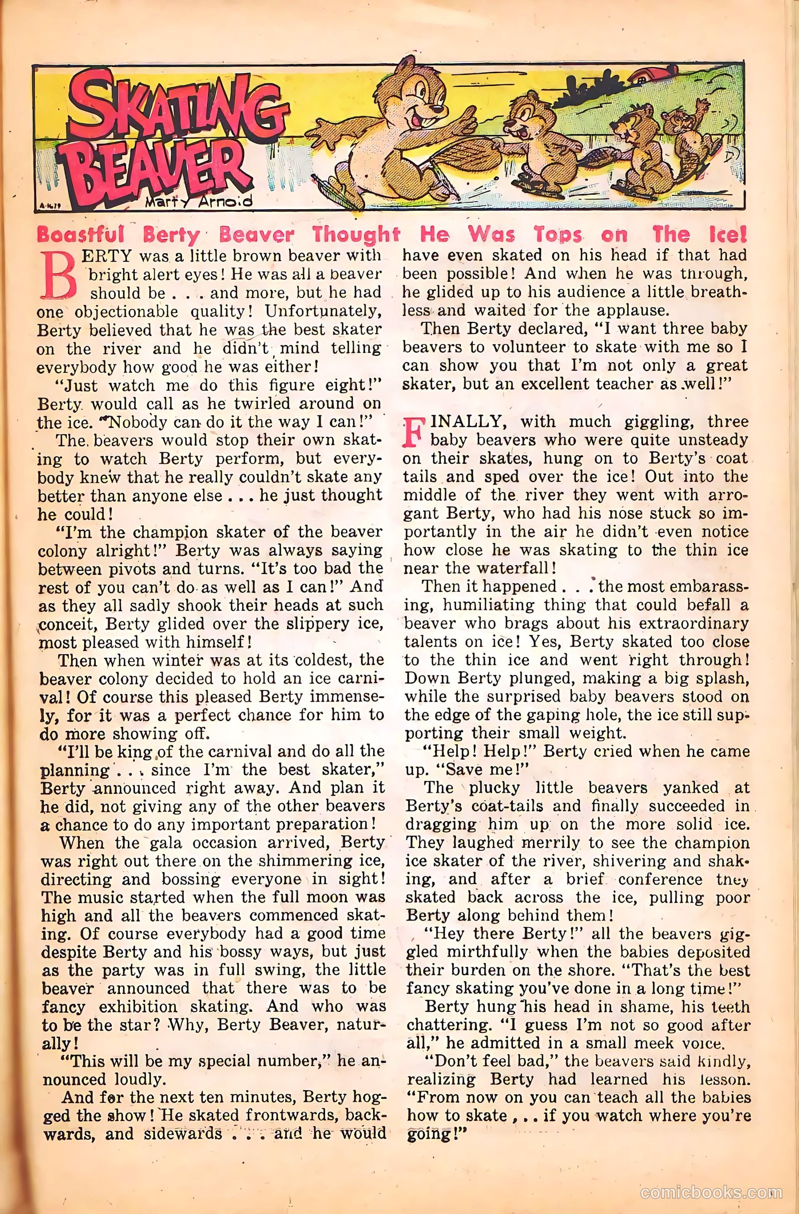 Santa's Christmas Comics #1 (1952) — page 89 of 100