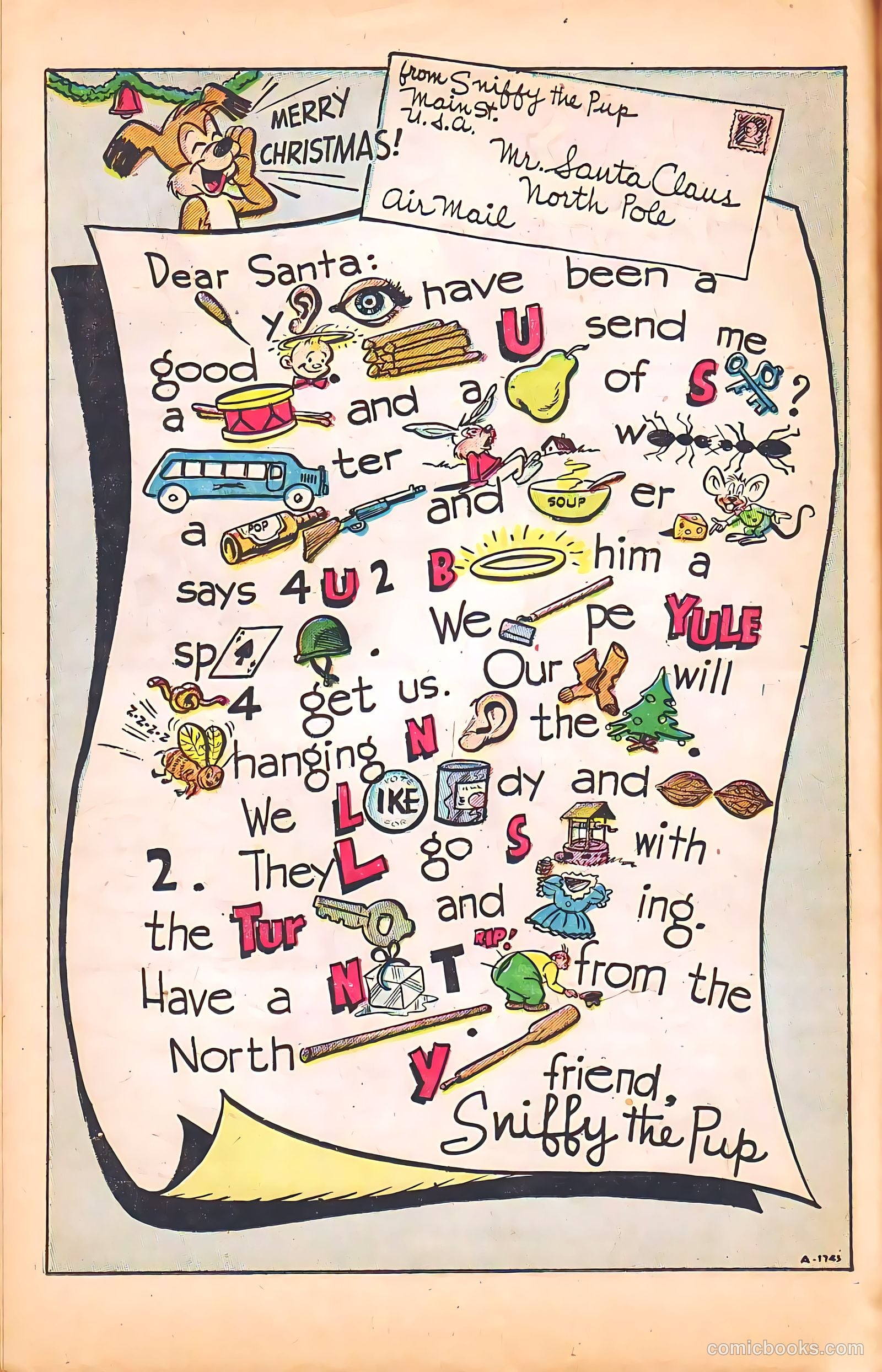 Santa's Christmas Comics #1 (1952) — page 90 of 100