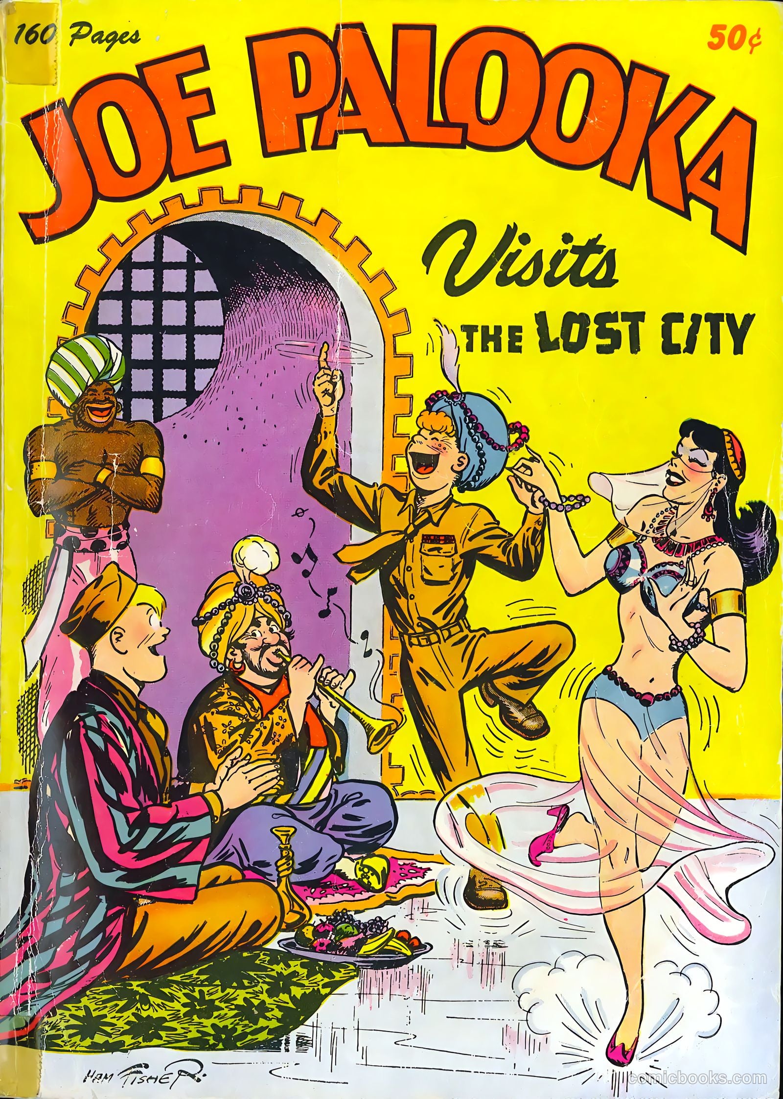 Joe Palooka Visits the Lost City