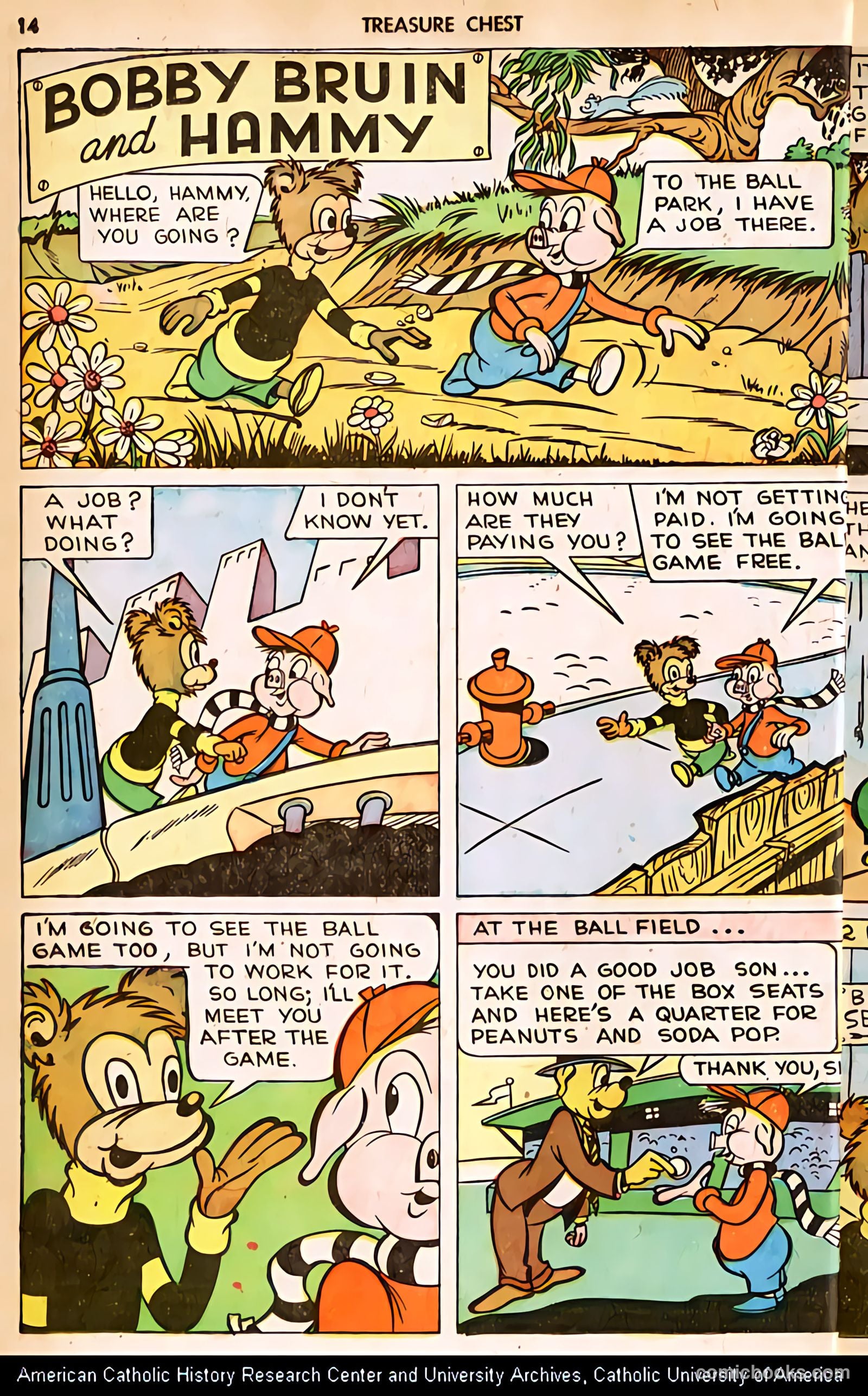 Treasure Chest of Fun and Fact v1 #3 — page 14 of 35