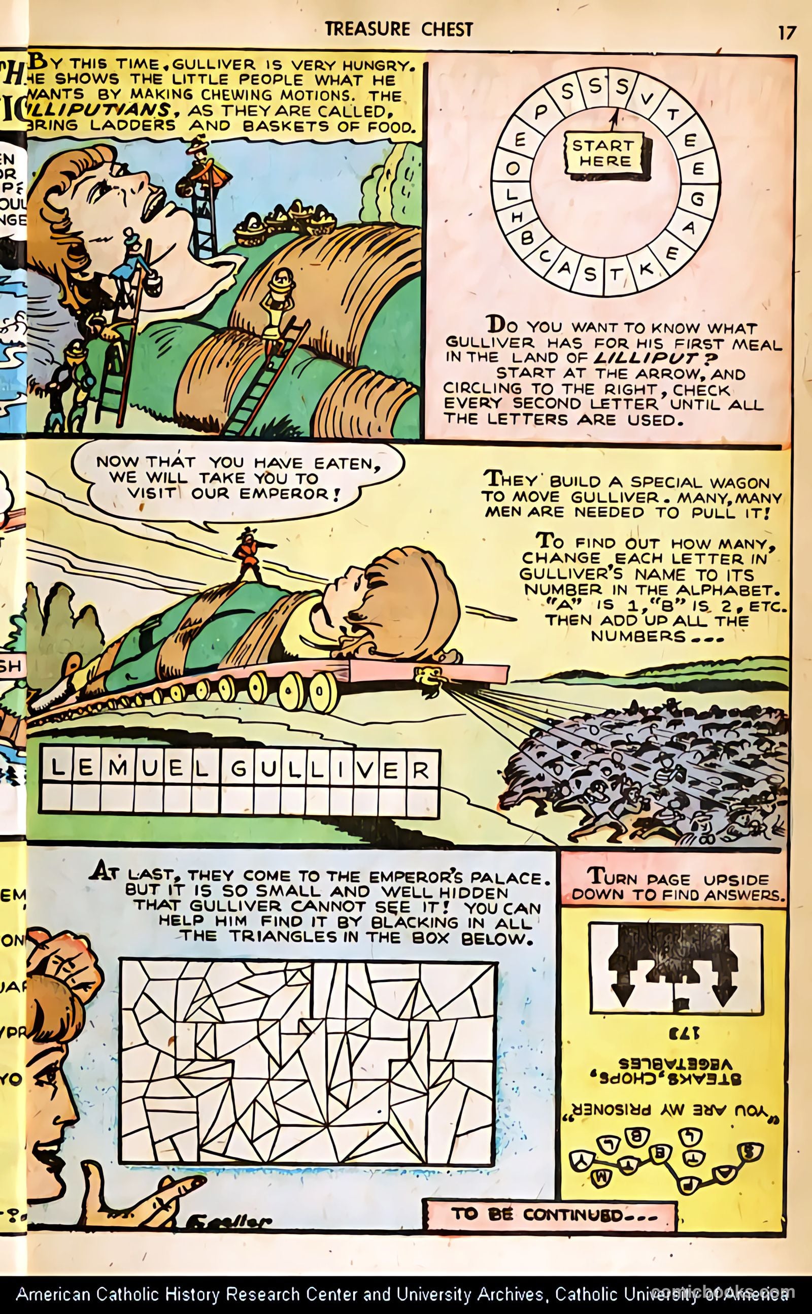 Treasure Chest of Fun and Fact v1 #3 — page 17 of 35