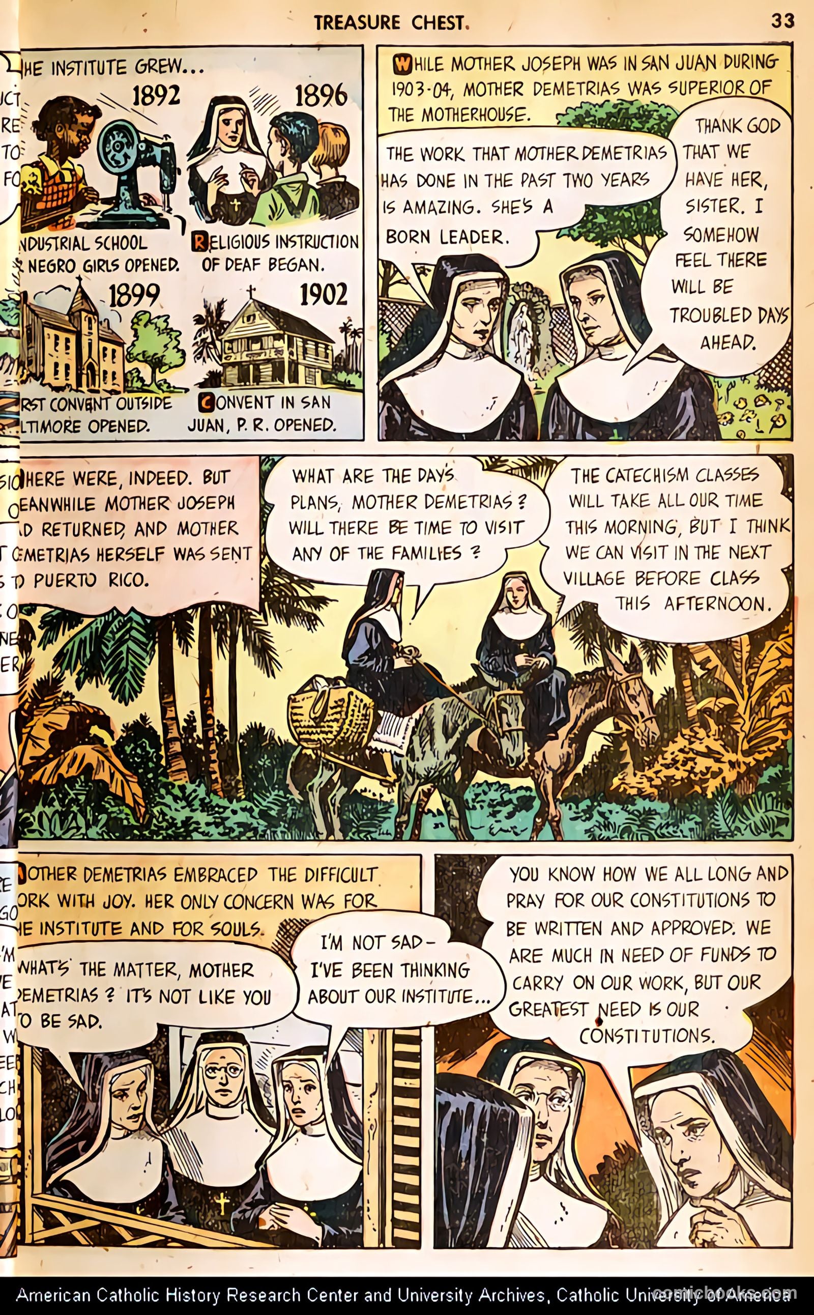 Treasure Chest of Fun and Fact v1 #3 — page 32 of 35
