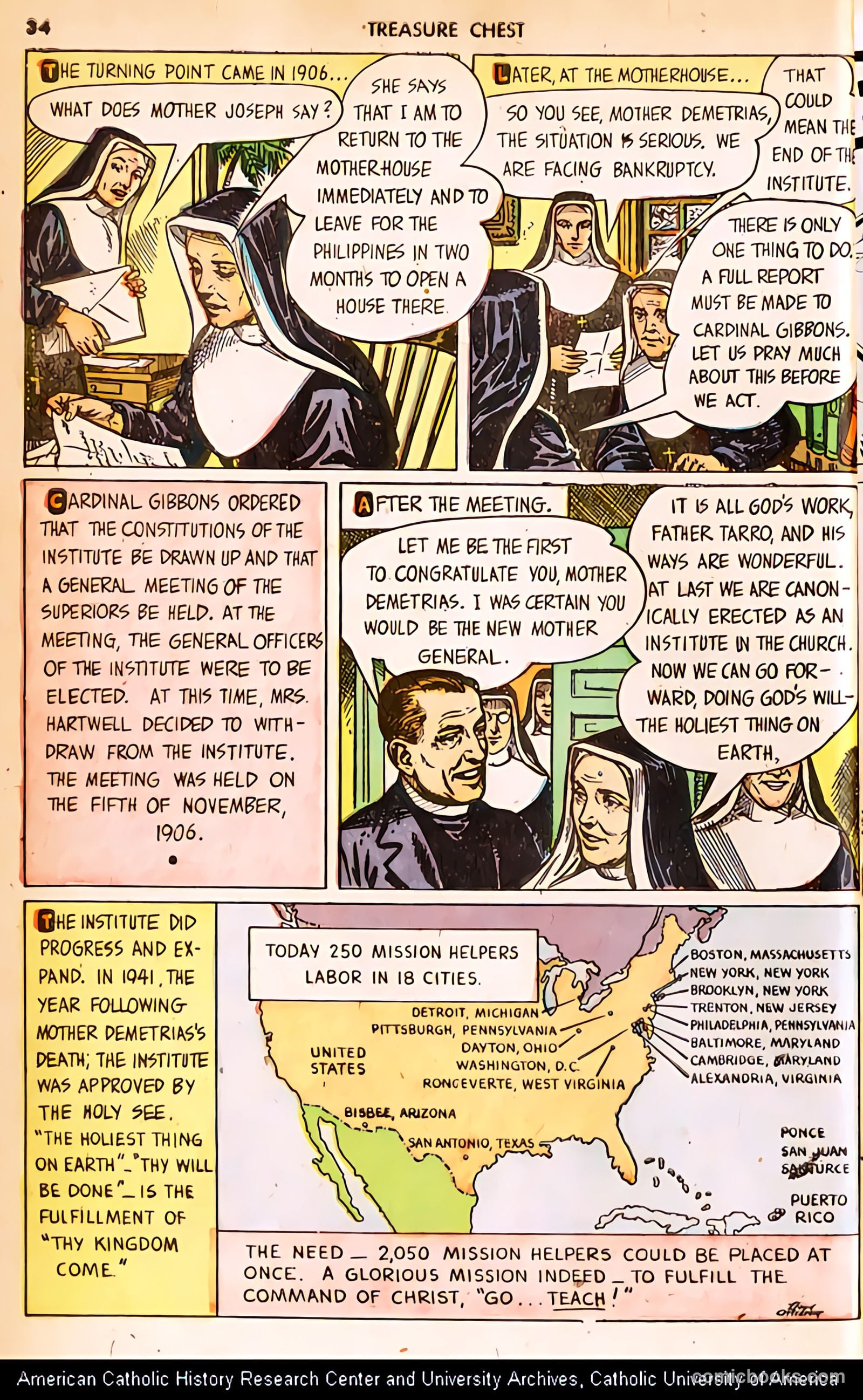 Treasure Chest of Fun and Fact v1 #3 — page 33 of 35