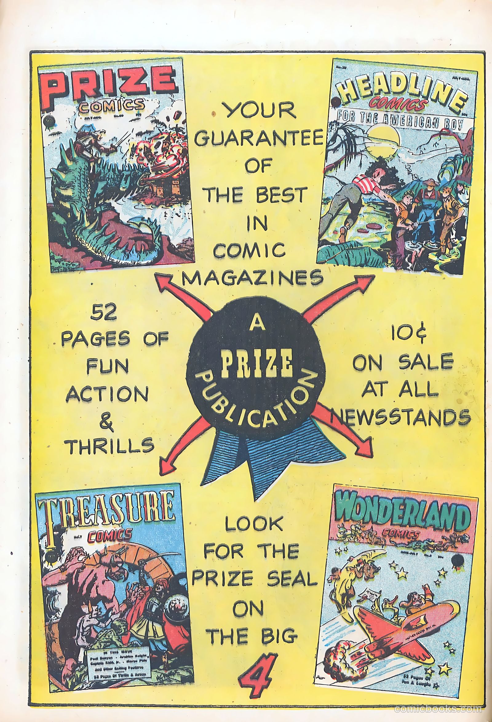 Prize Comics #60 (1940) — page 40 of 52