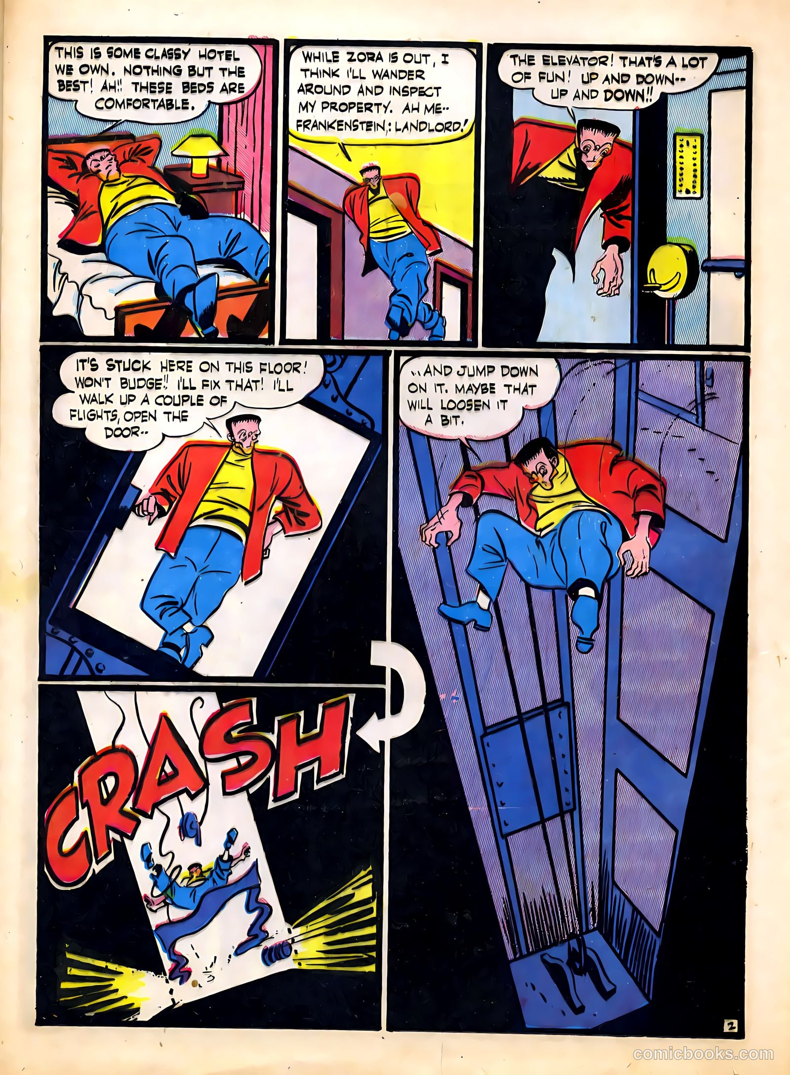 Prize Comics #47 (1940) — page 16 of 52