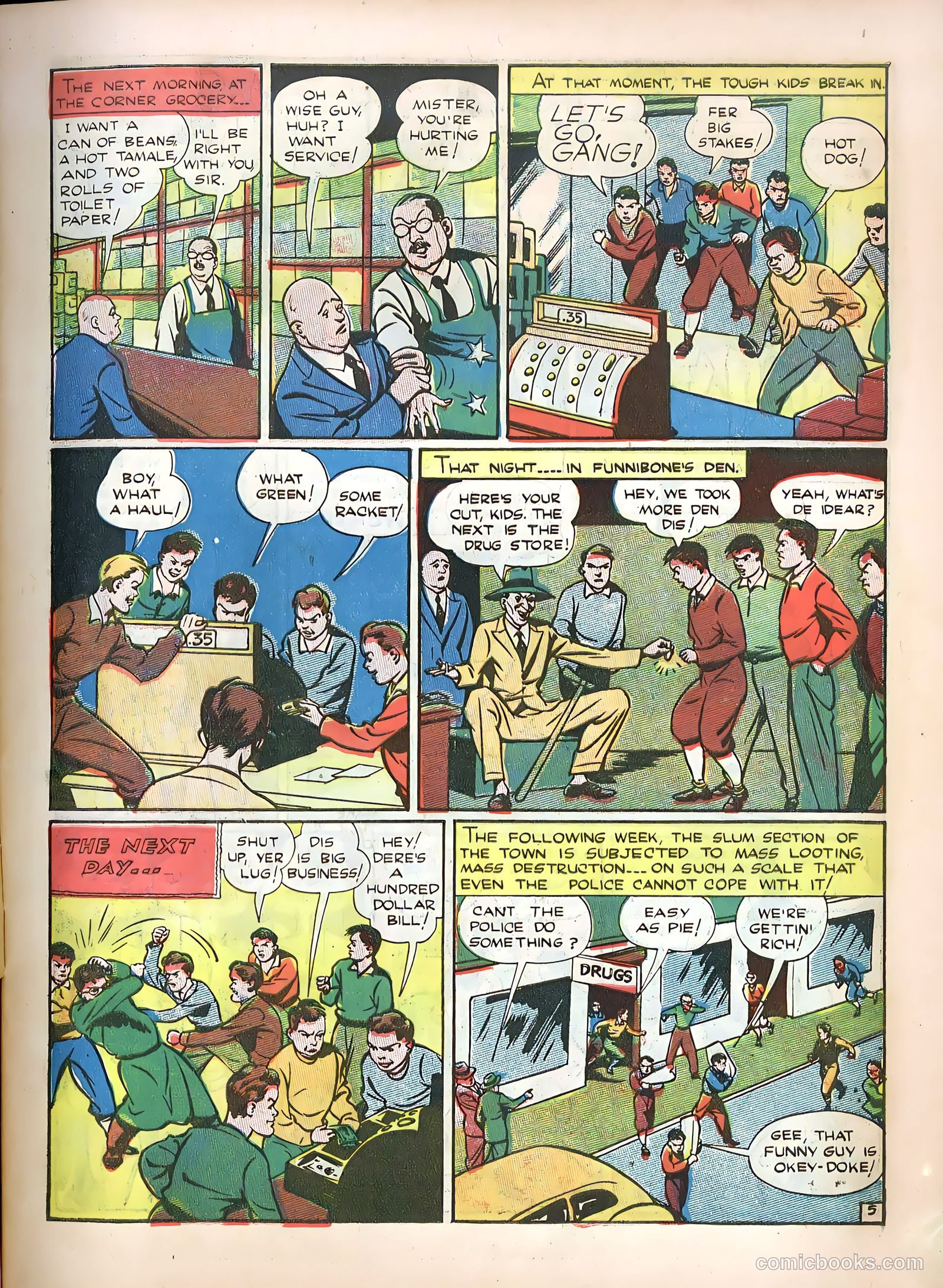 Prize Comics #27 (1940) — page 7 of 68