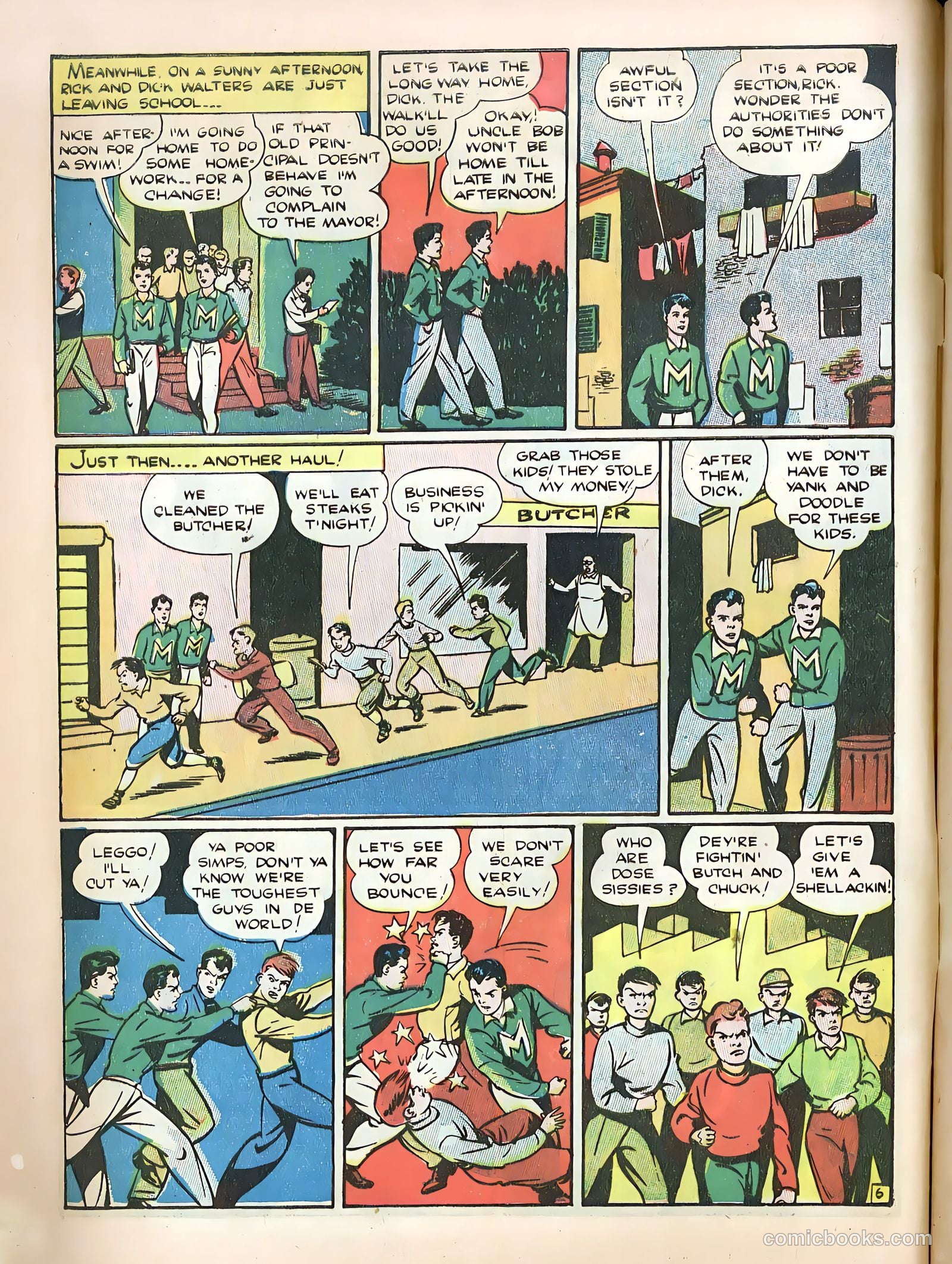 Prize Comics #27 (1940) — page 8 of 68