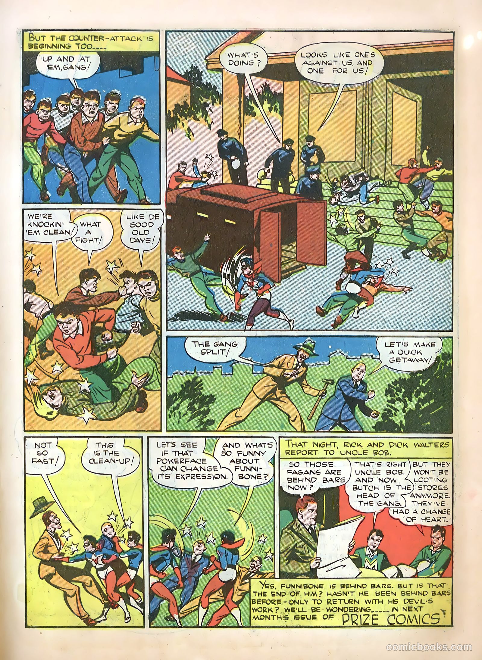 Prize Comics #27 (1940) — page 15 of 68