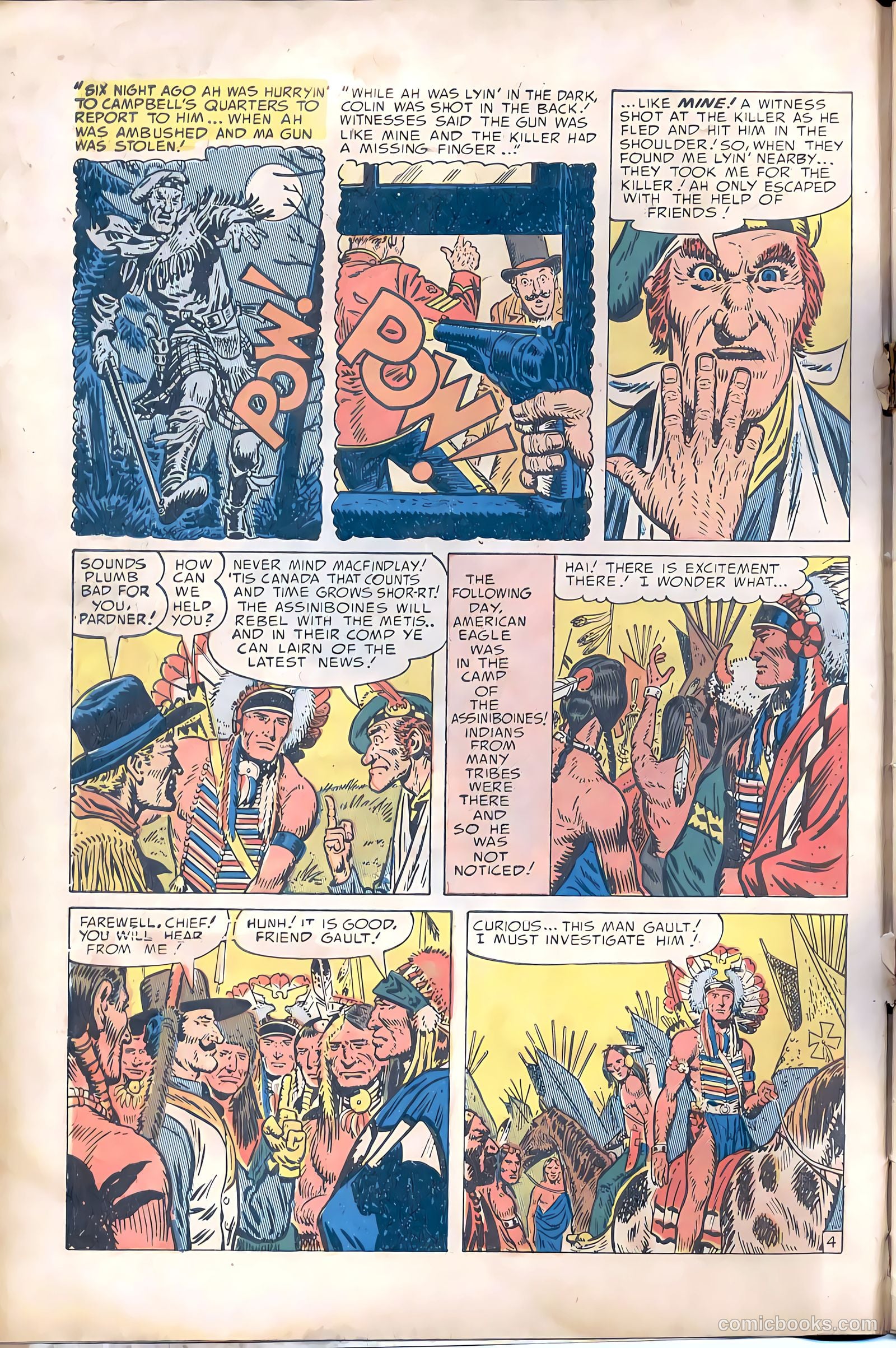 Prize Comics Western #98 (1950) — page 7 of 37