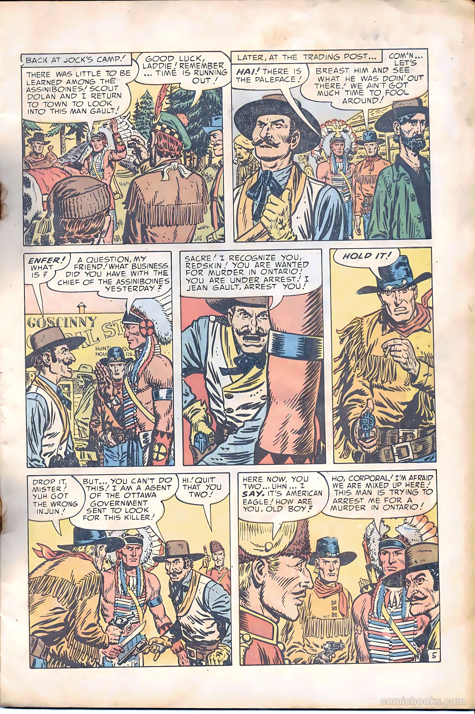 Prize Comics Western #98 (1950) — page 8 of 37