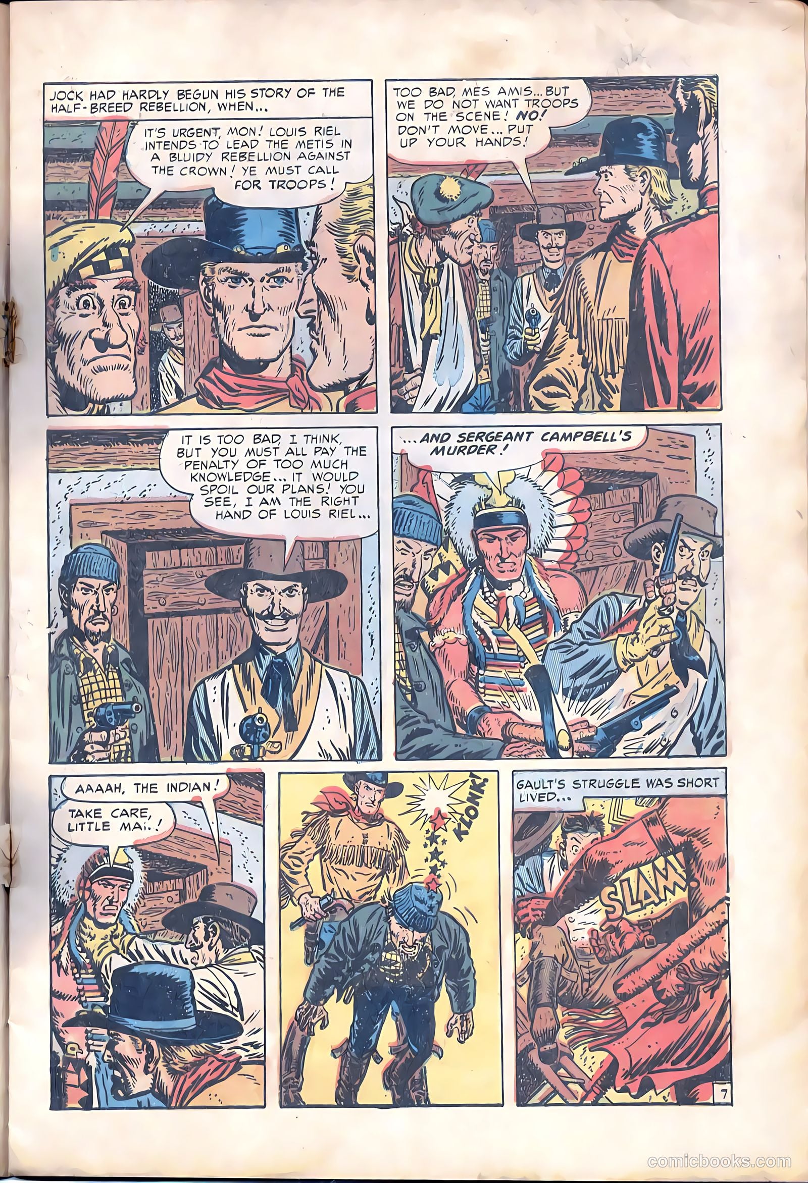 Prize Comics Western #98 (1950) — page 10 of 37