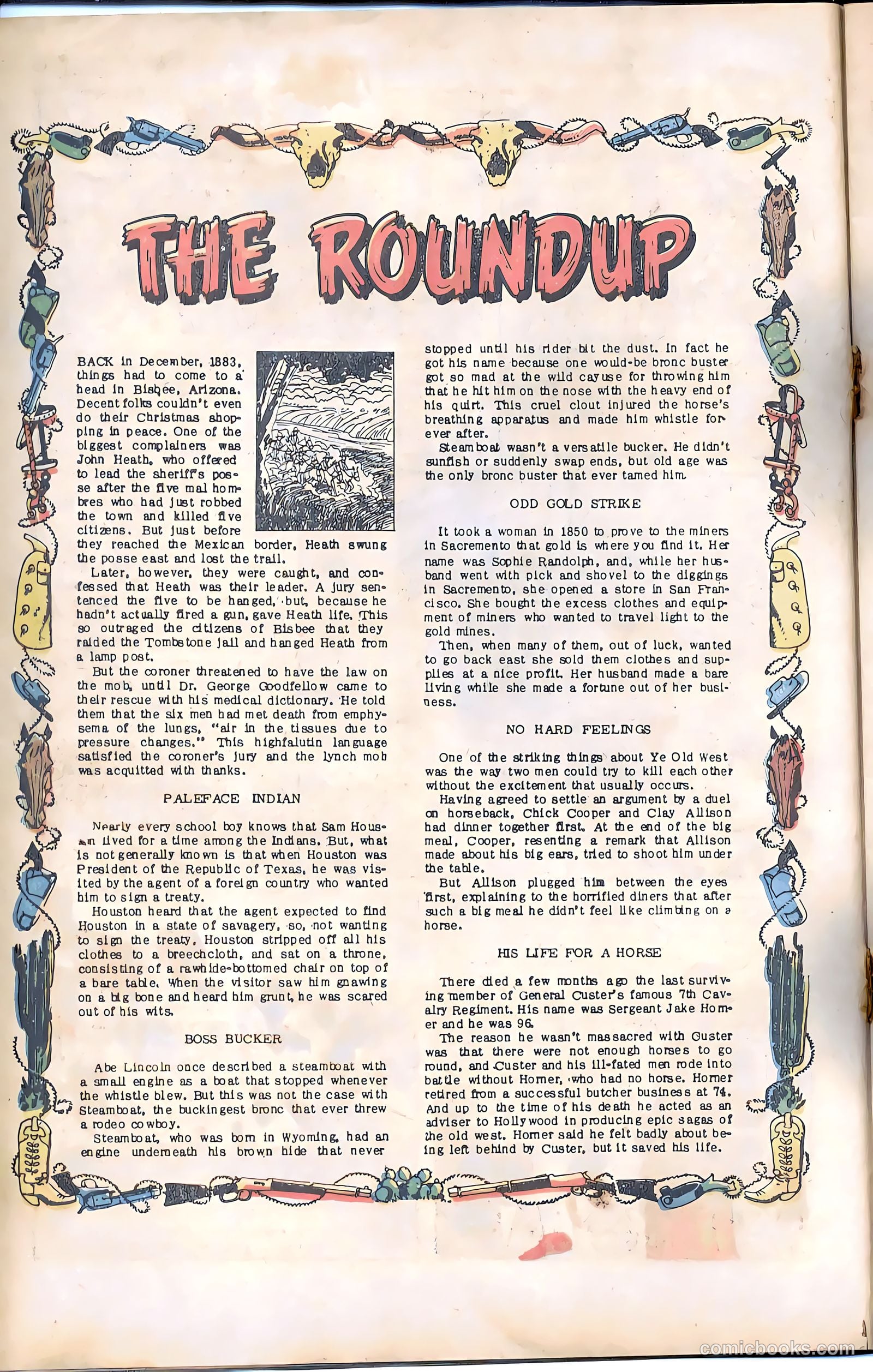 Prize Comics Western #98 (1950) — page 15 of 37