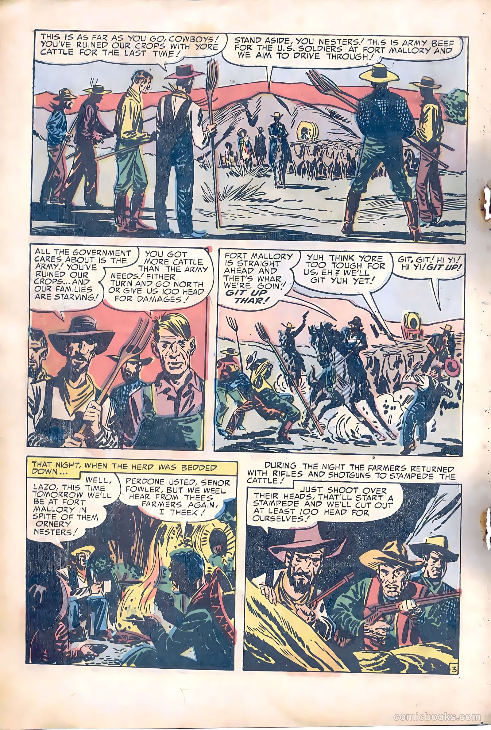 Prize Comics Western #98 (1950) — page 19 of 37