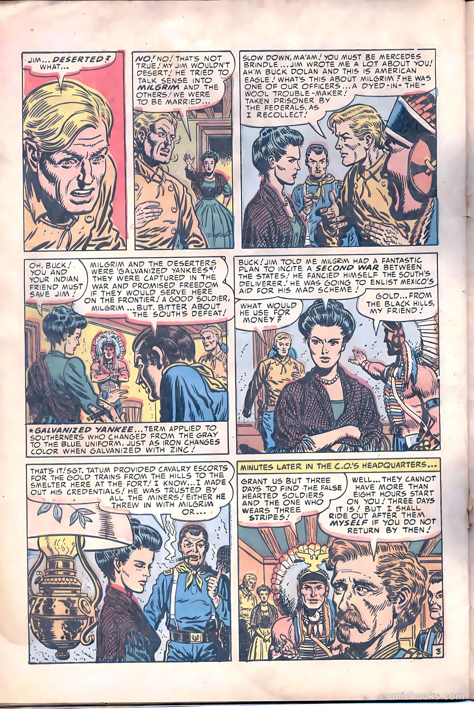 Prize Comics Western #98 (1950) — page 29 of 37