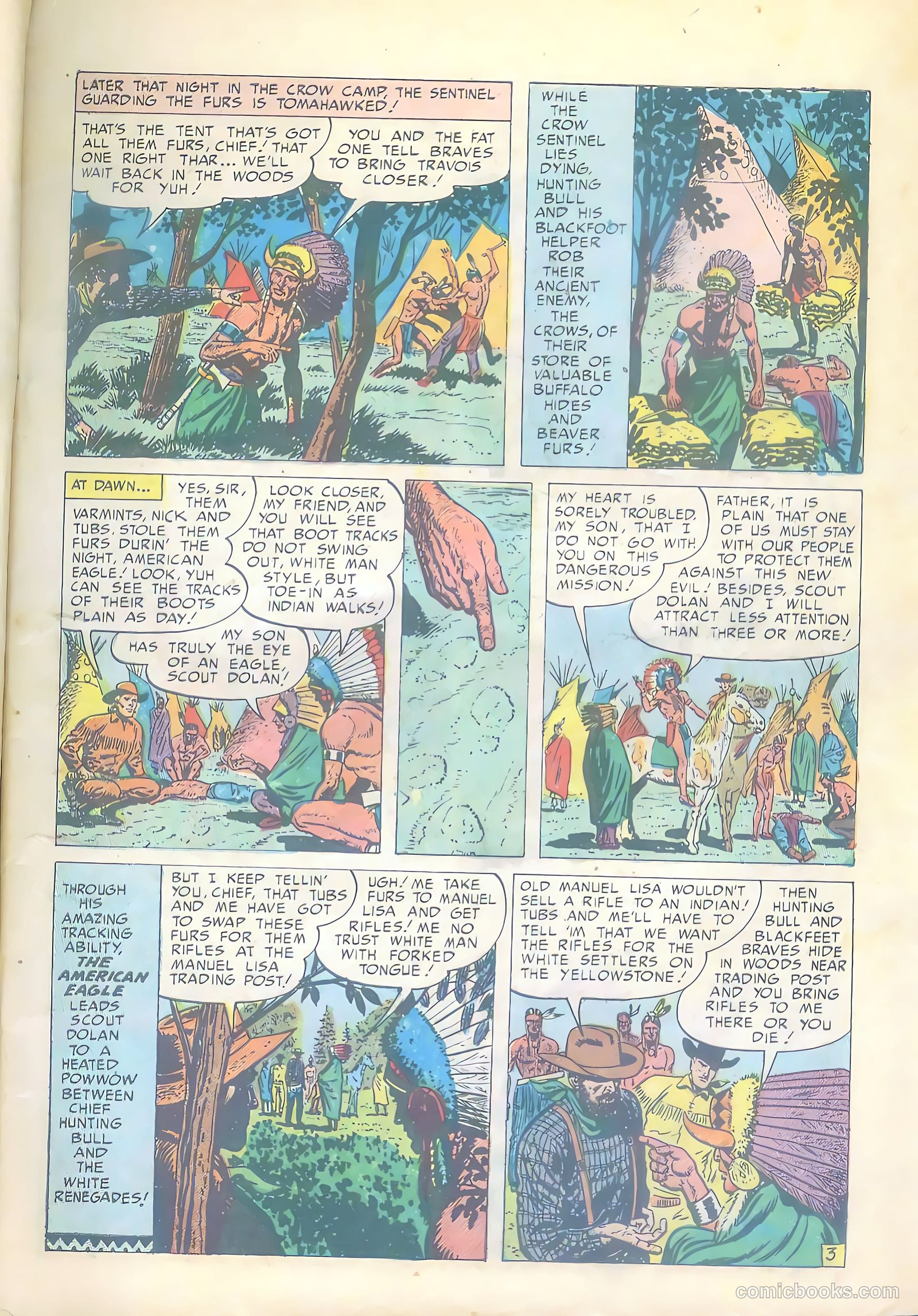 Prize Comics Western #92 (1950) — page 5 of 44