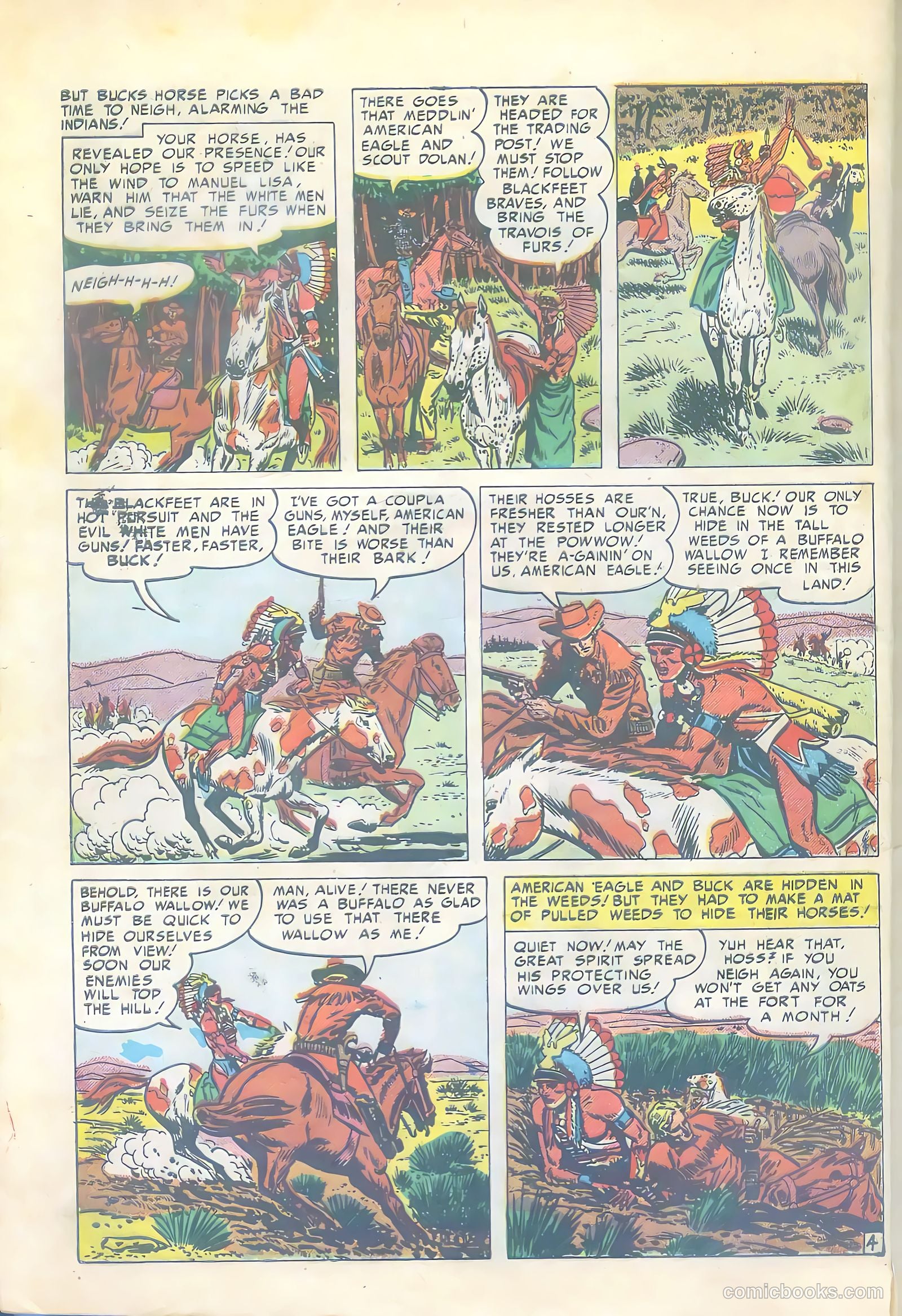 Prize Comics Western #92 (1950) — page 6 of 44