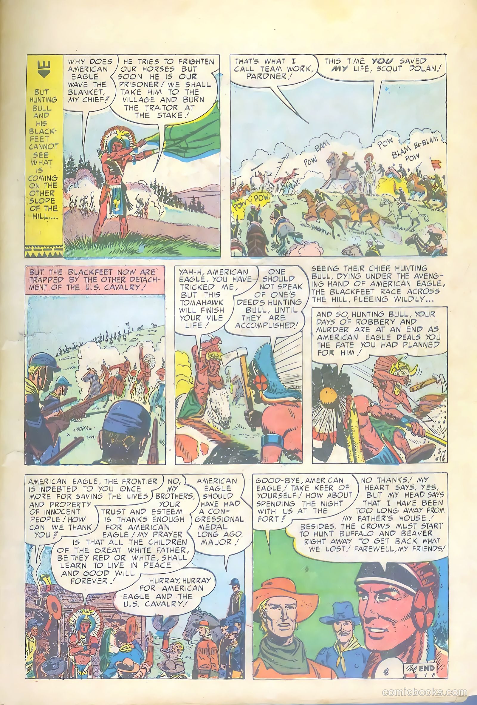 Prize Comics Western #92 (1950) — page 11 of 44
