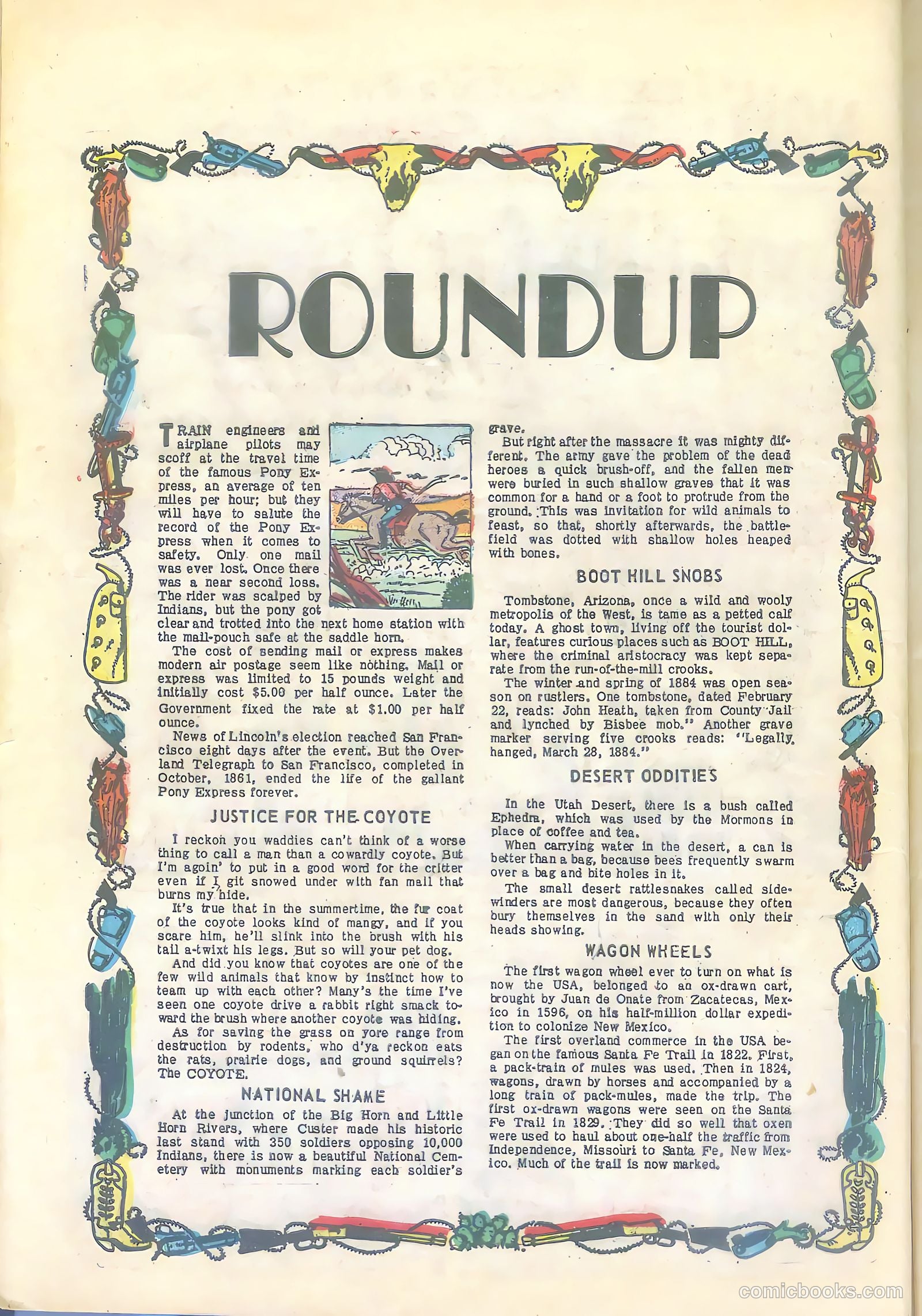 Prize Comics Western #92 (1950) — page 12 of 44