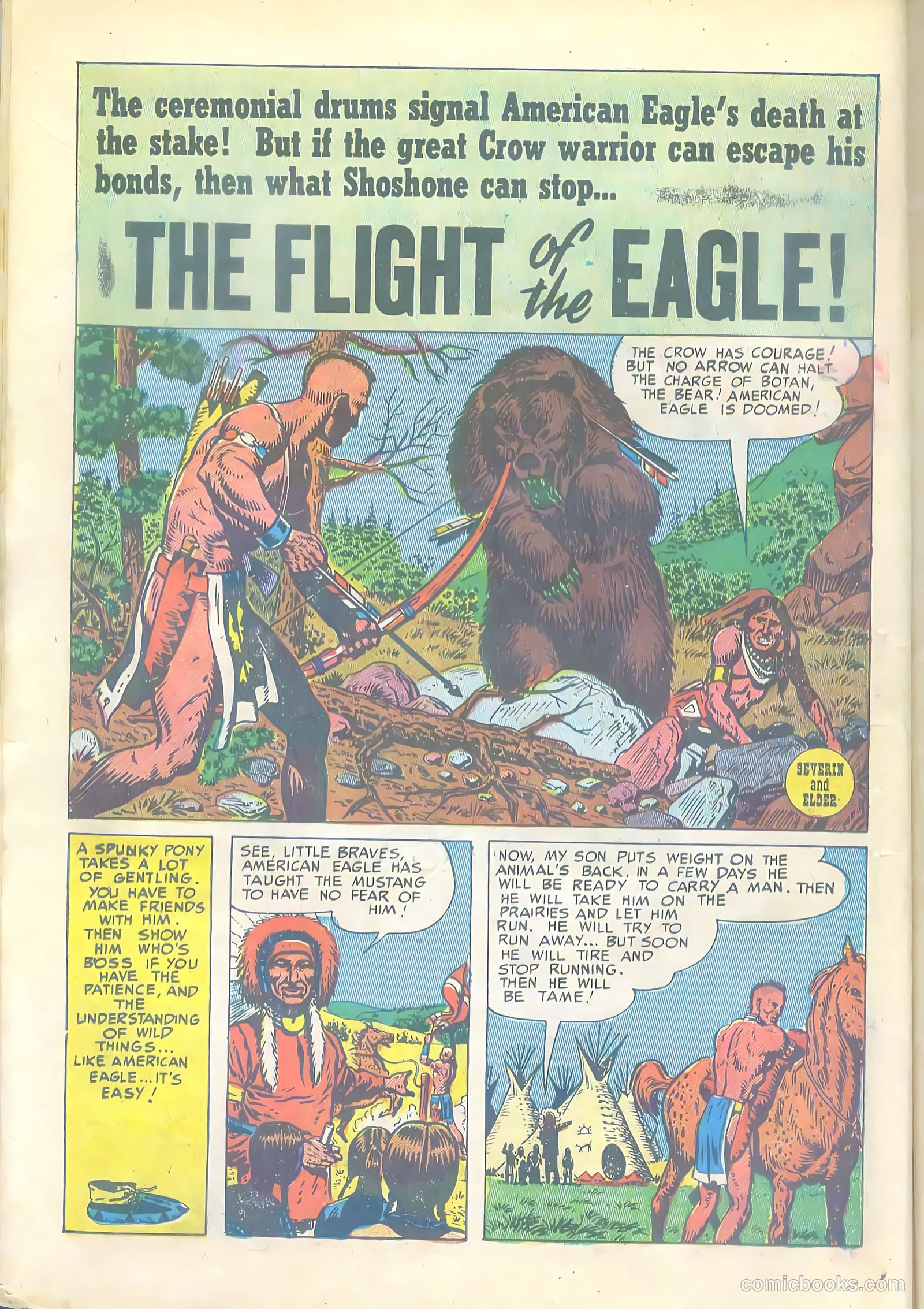 Prize Comics Western #92 (1950) — page 14 of 44