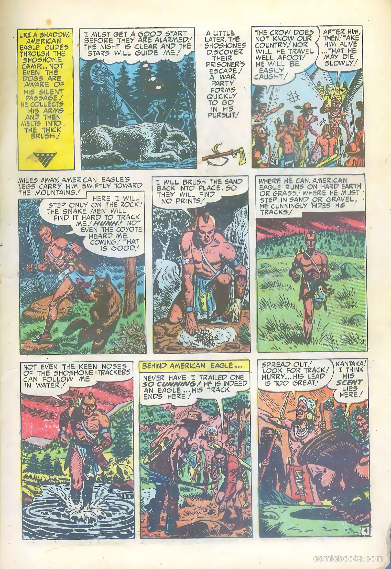 Prize Comics Western #92 (1950) — page 17 of 44