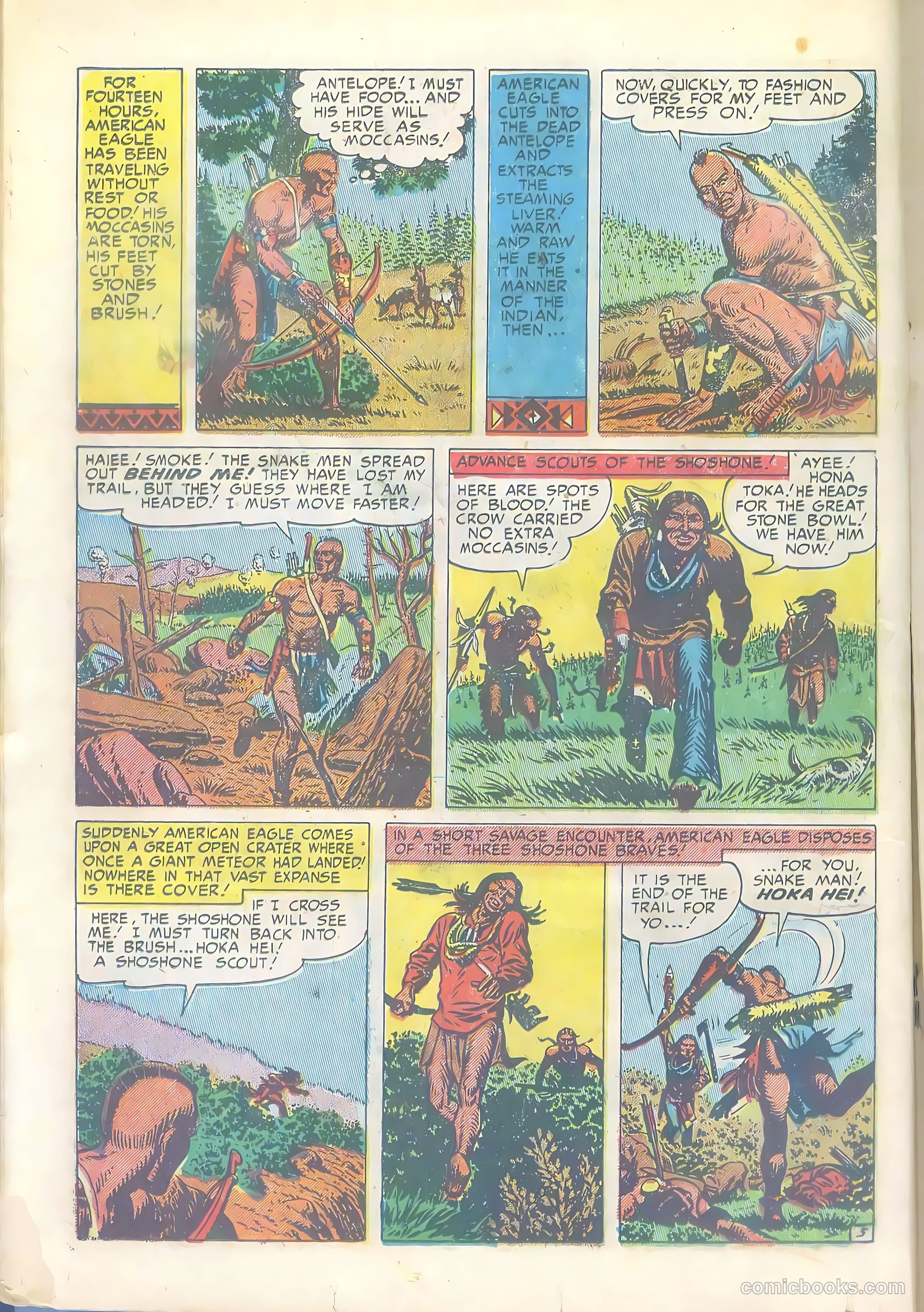 Prize Comics Western #92 (1950) — page 18 of 44