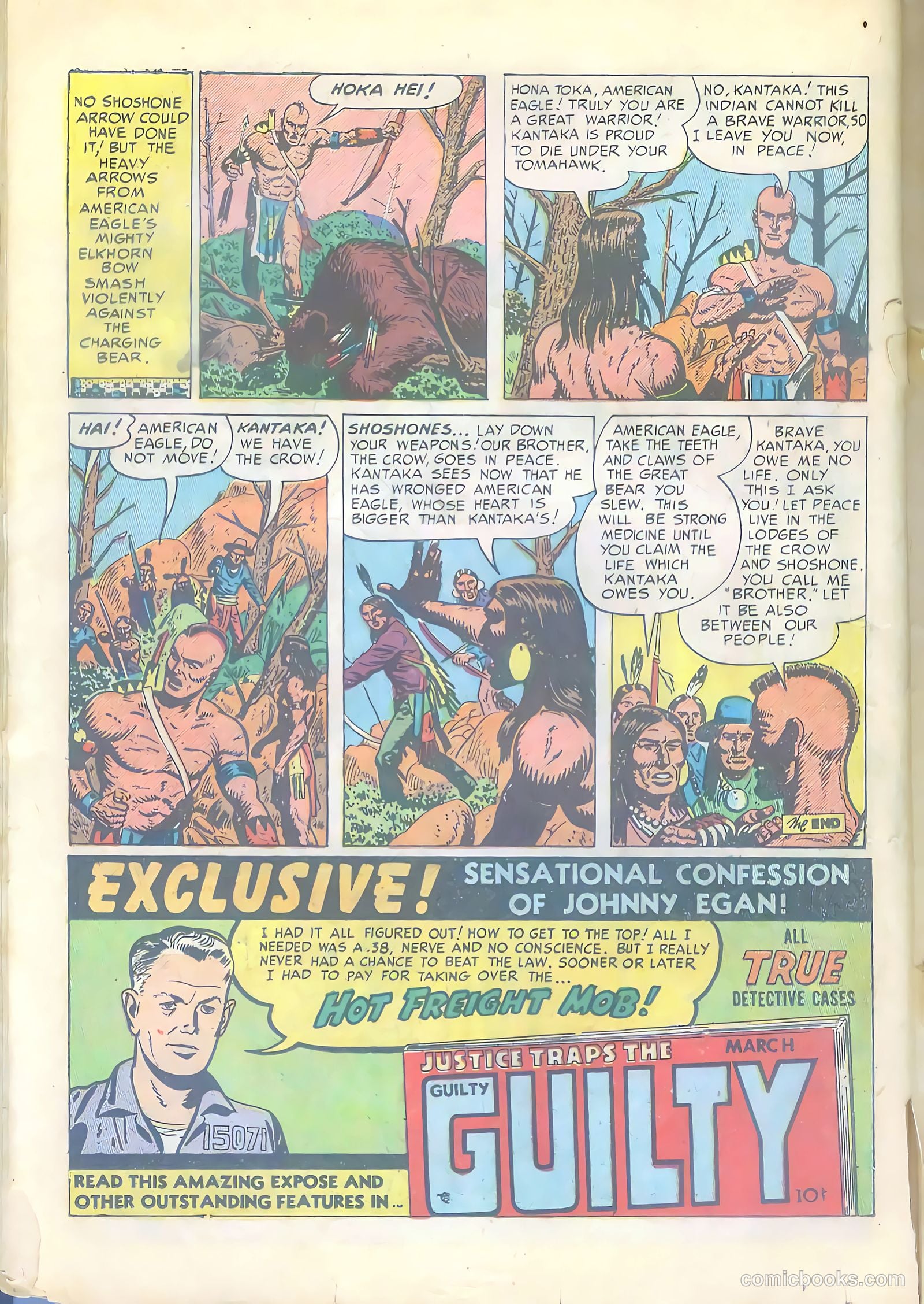 Prize Comics Western #92 (1950) — page 20 of 44