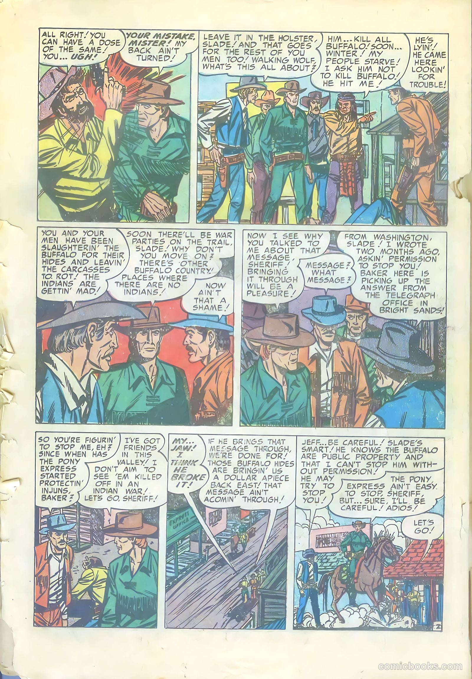 Prize Comics Western #92 (1950) — page 24 of 44