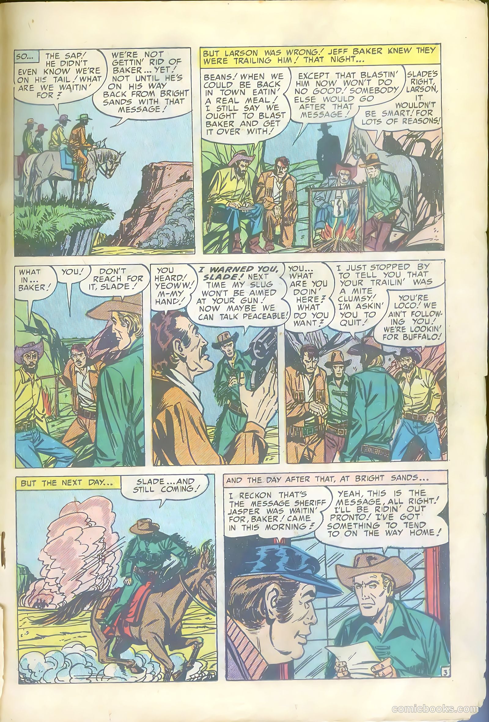 Prize Comics Western #92 (1950) — page 25 of 44