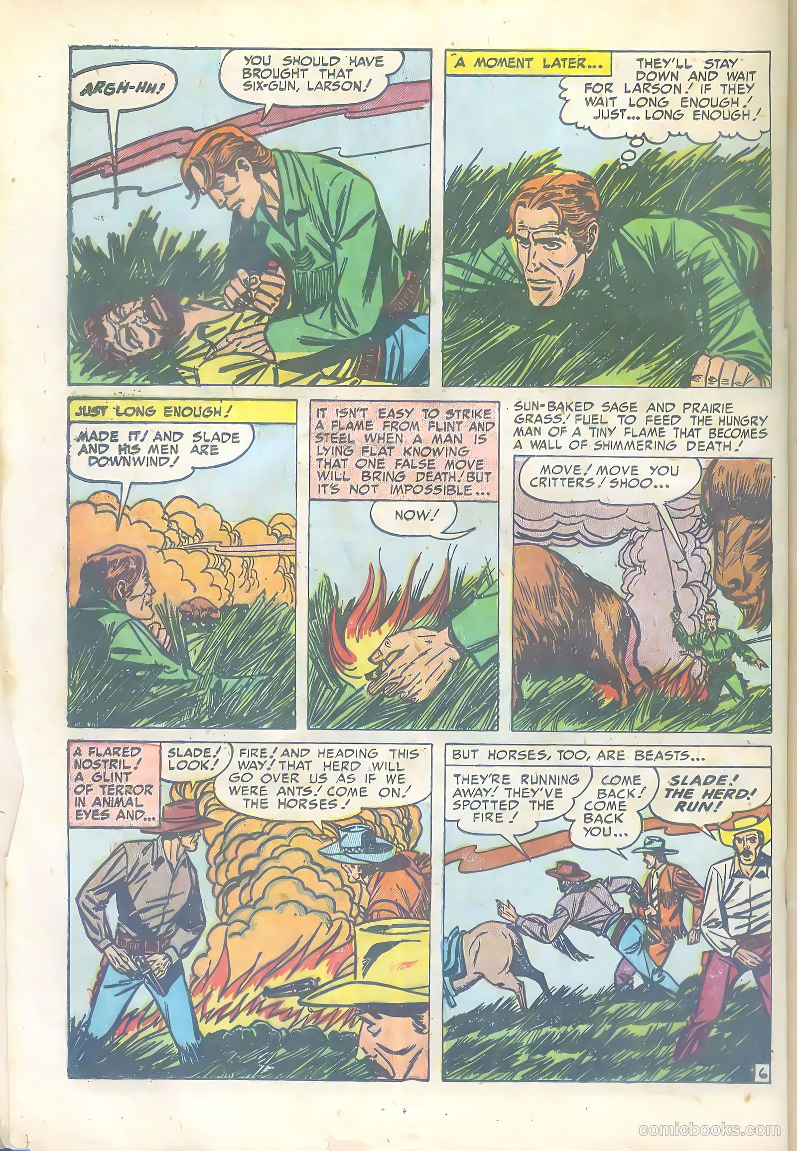 Prize Comics Western #92 (1950) — page 28 of 44