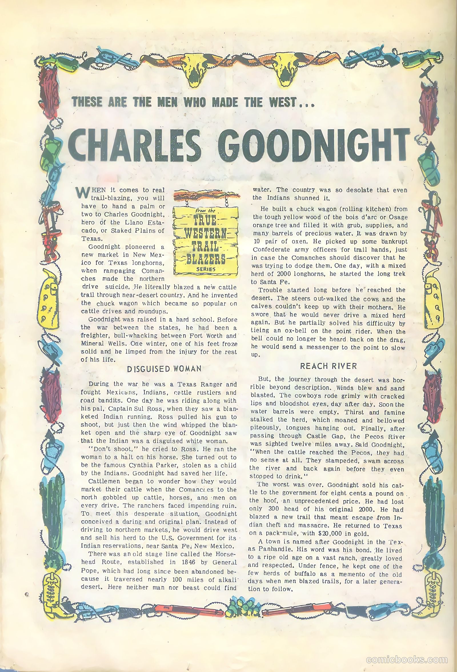 Prize Comics Western #92 (1950) — page 30 of 44