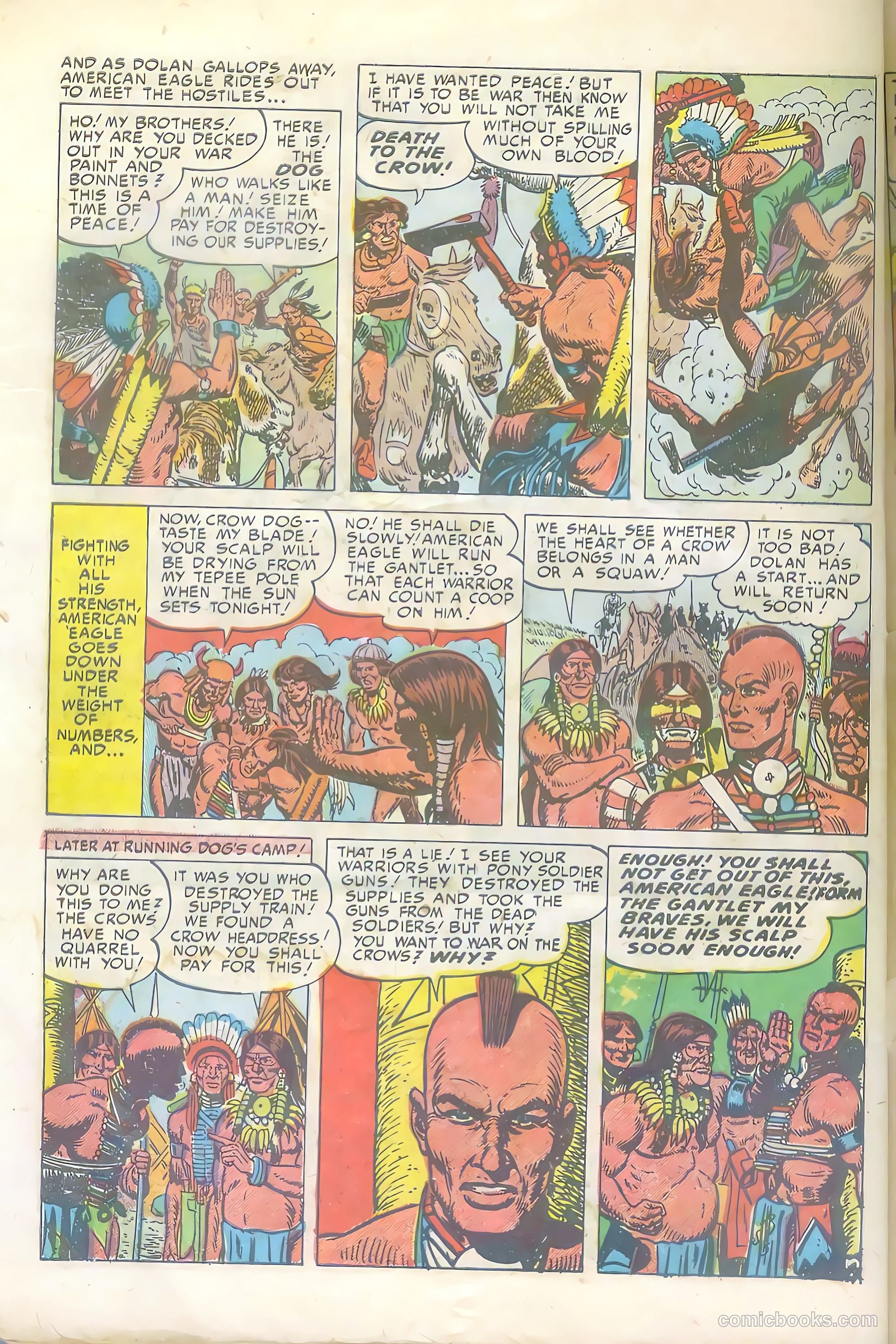 Prize Comics Western #92 (1950) — page 38 of 44