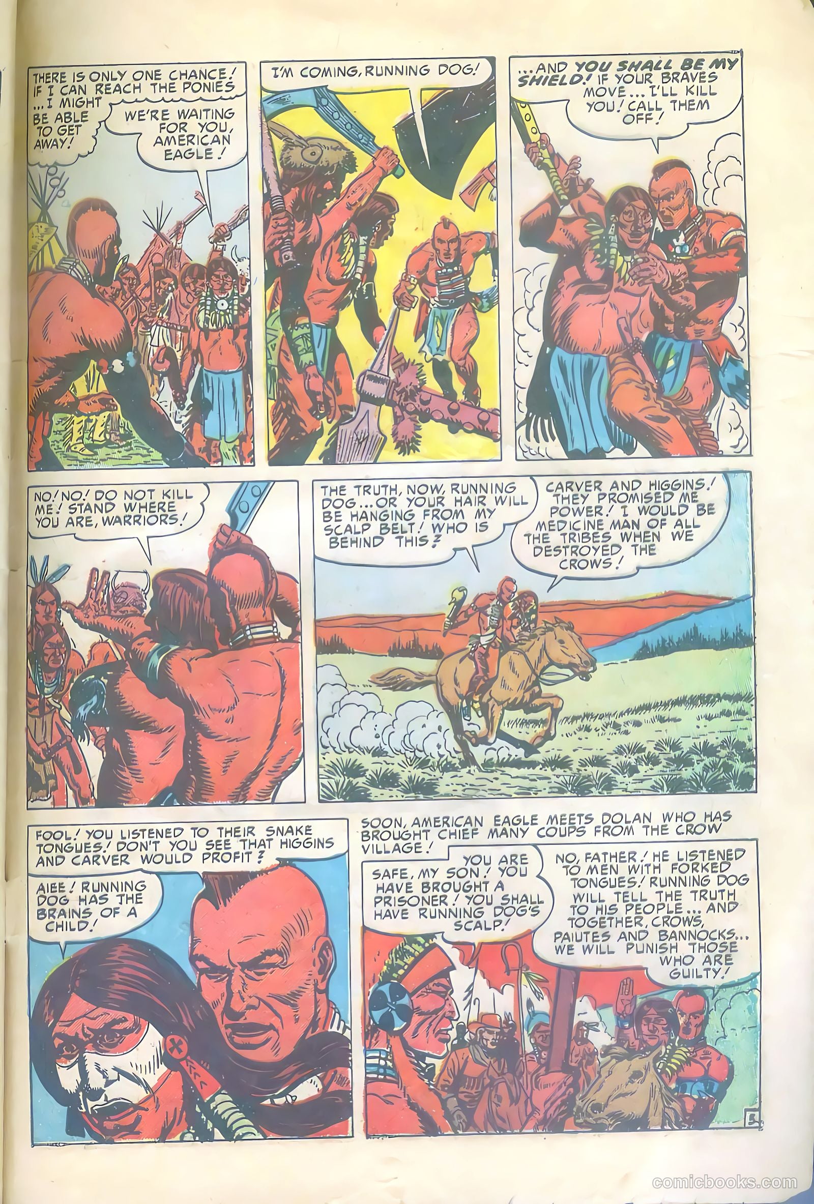 Prize Comics Western #92 (1950) — page 39 of 44