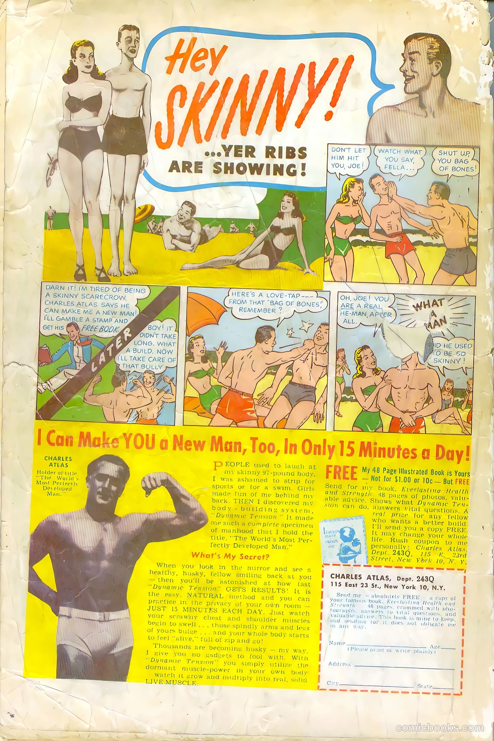 Prize Comics Western #92 (1950) — page 44 of 44